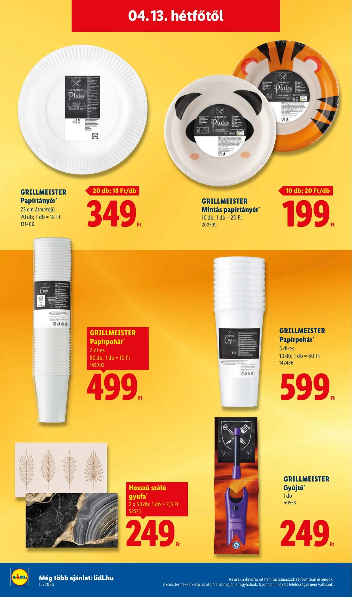 Lidl akciós újság 04.09–04.15 – 64. oldal