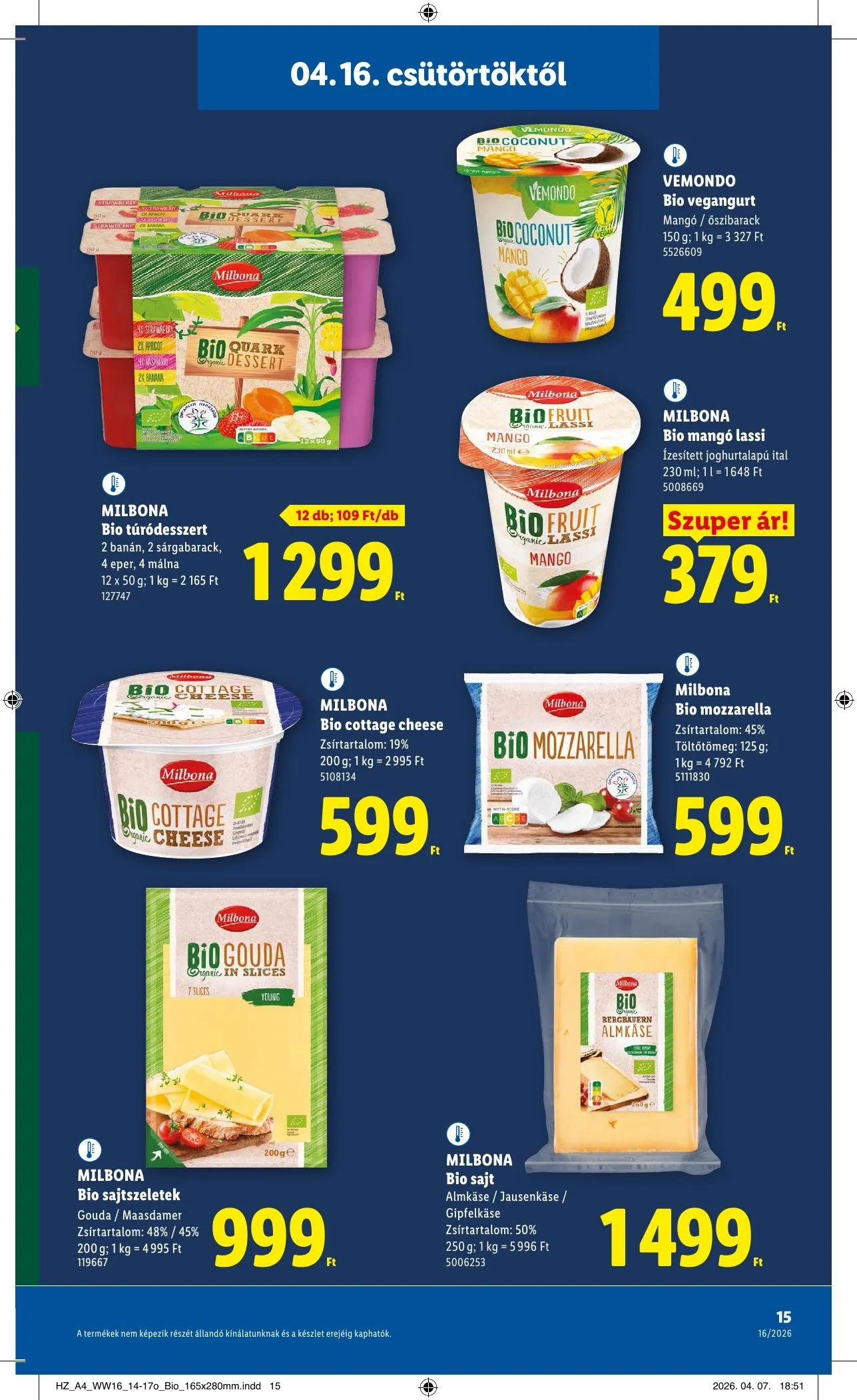 Lidl akciós újság 04.16–04.22 – 15. oldal