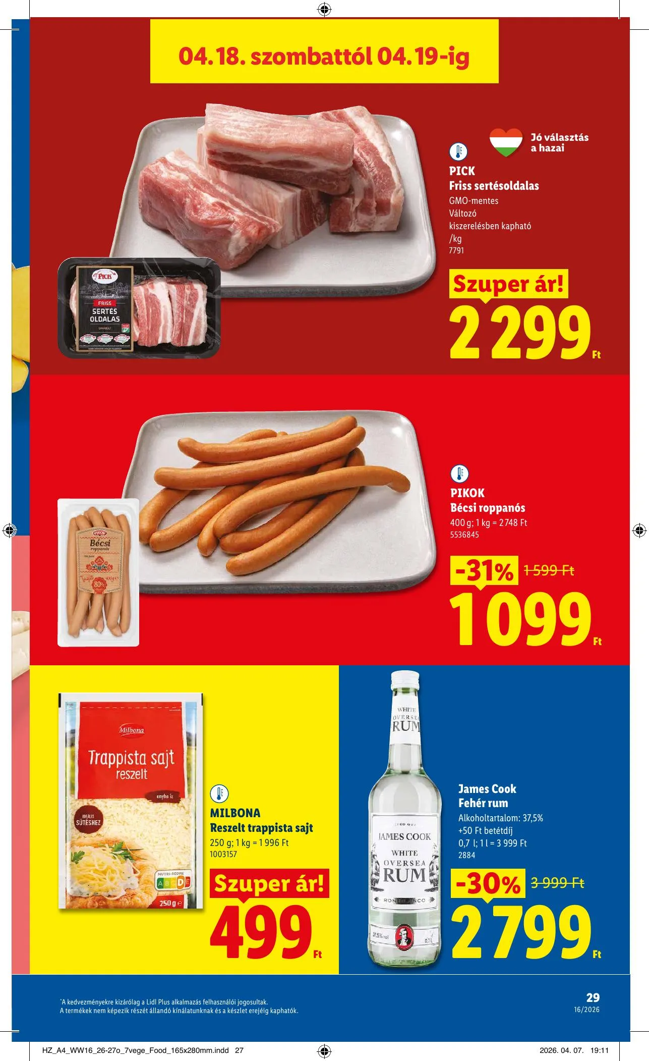 Lidl akciós újság 04.16–04.22 – 29. oldal