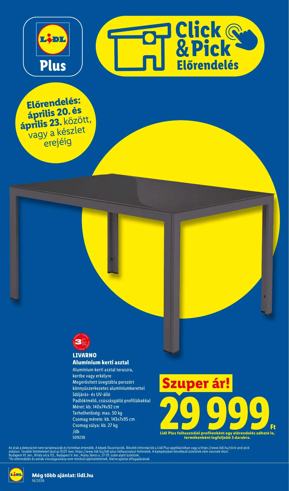 Lidl akciós újság 04.16–04.22 – 34. oldal
