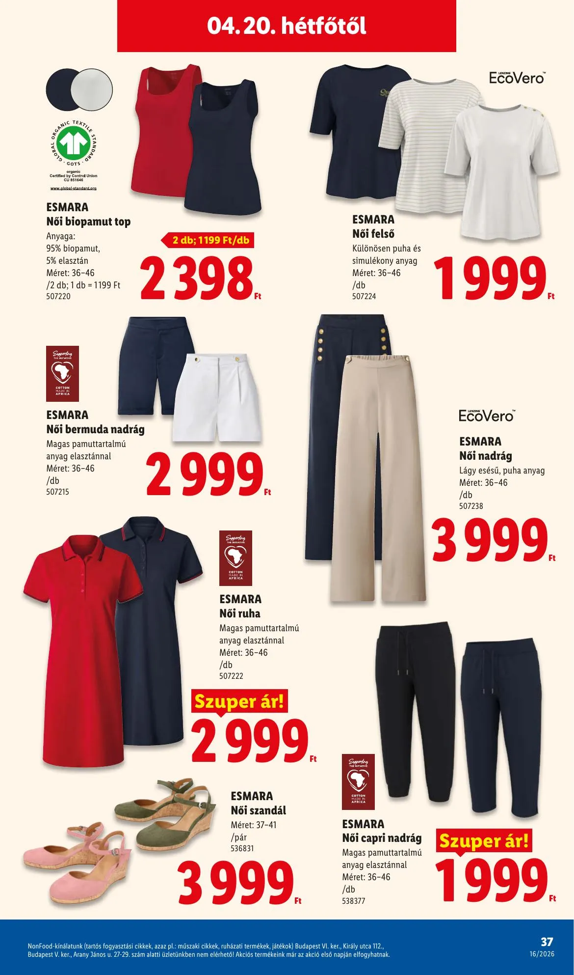 Lidl akciós újság 04.16–04.22 – 37. oldal