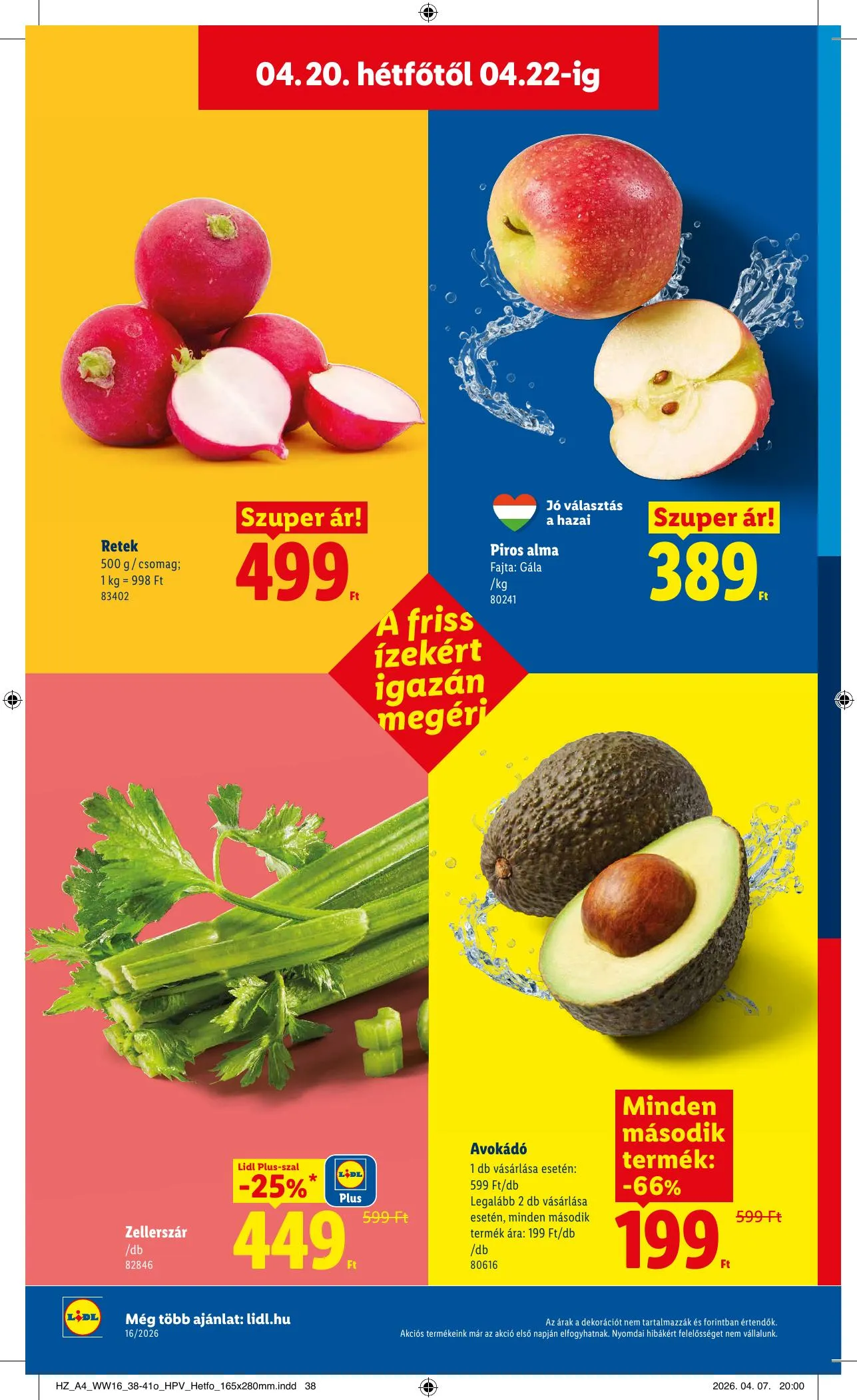 Lidl akciós újság 04.16–04.22 – 46. oldal