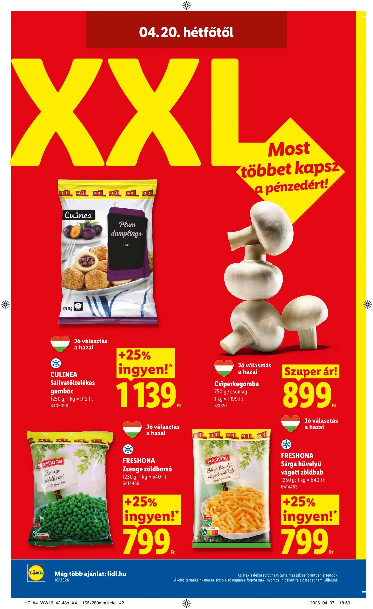 Lidl akciós újság 04.16–04.22 – 50. oldal