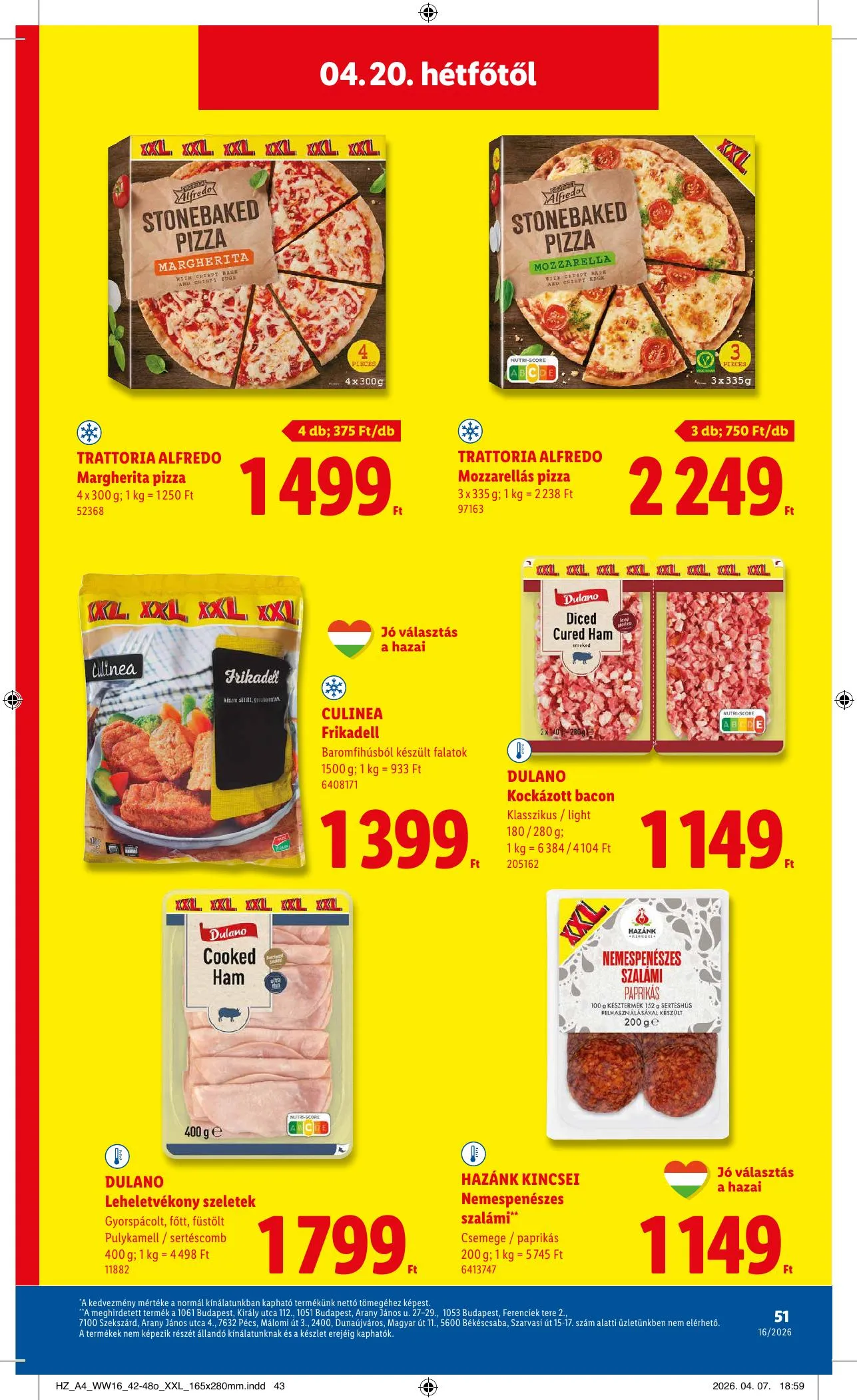 Lidl akciós újság 04.16–04.22 – 51. oldal