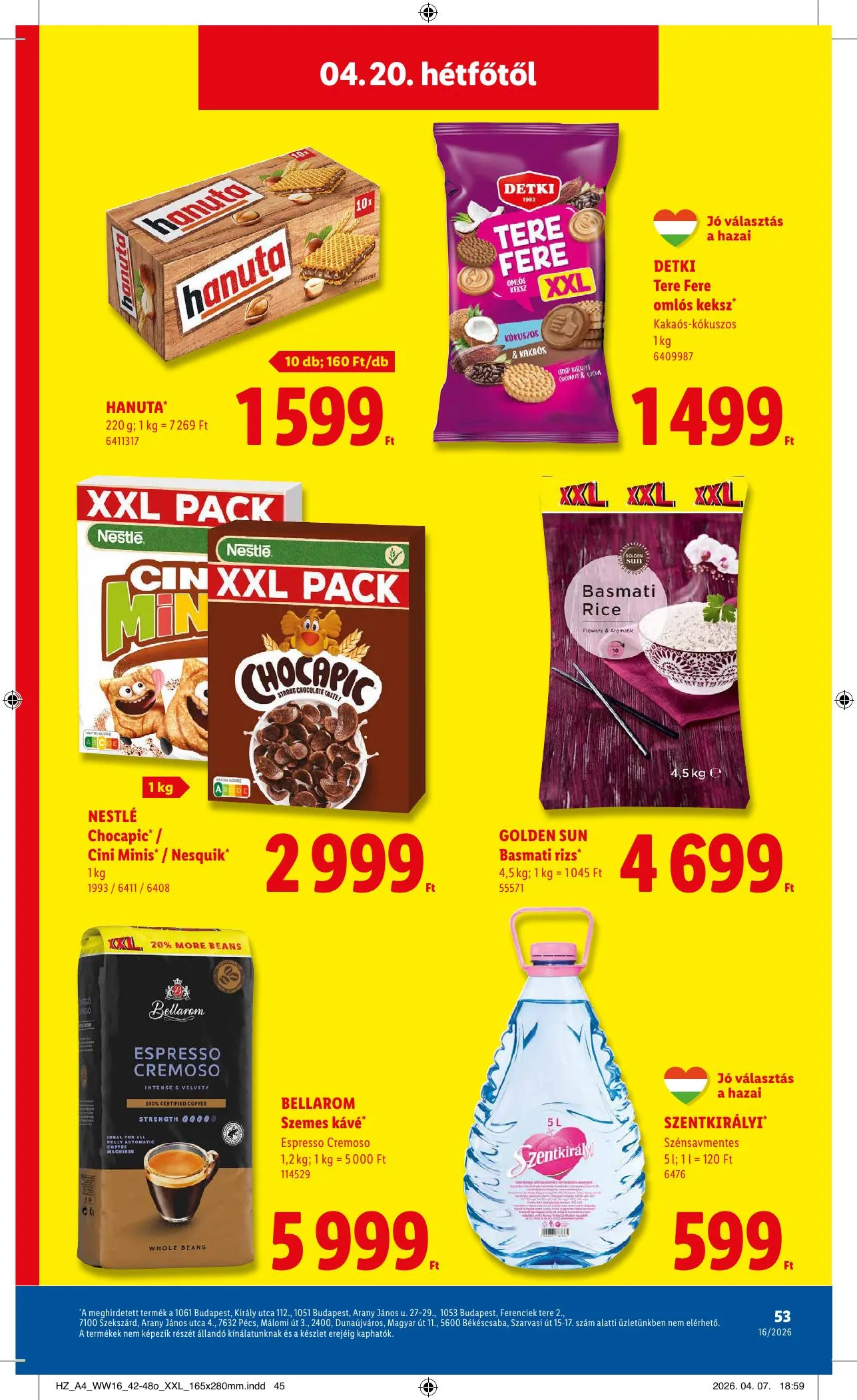 Lidl akciós újság 04.16–04.22 – 53. oldal