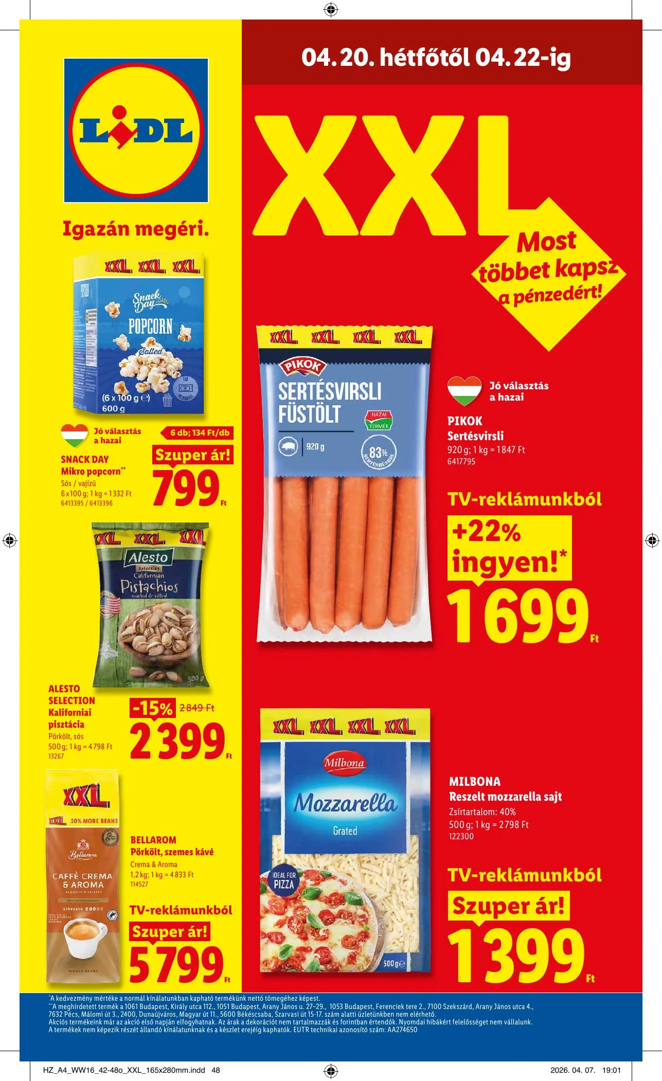 Lidl akciós újság 04.16–04.22 – 60. oldal
