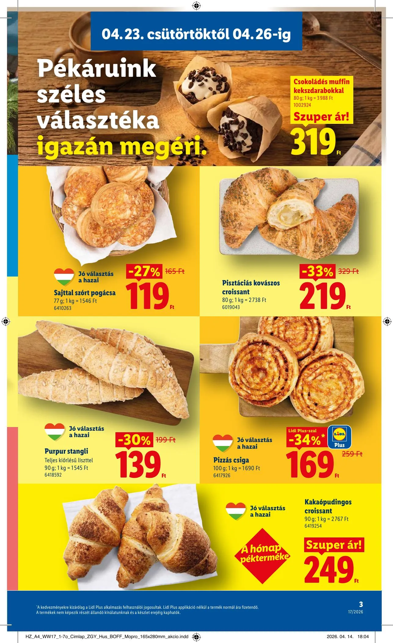 Lidl akciós újság 04.23–04.29 – 3. oldal