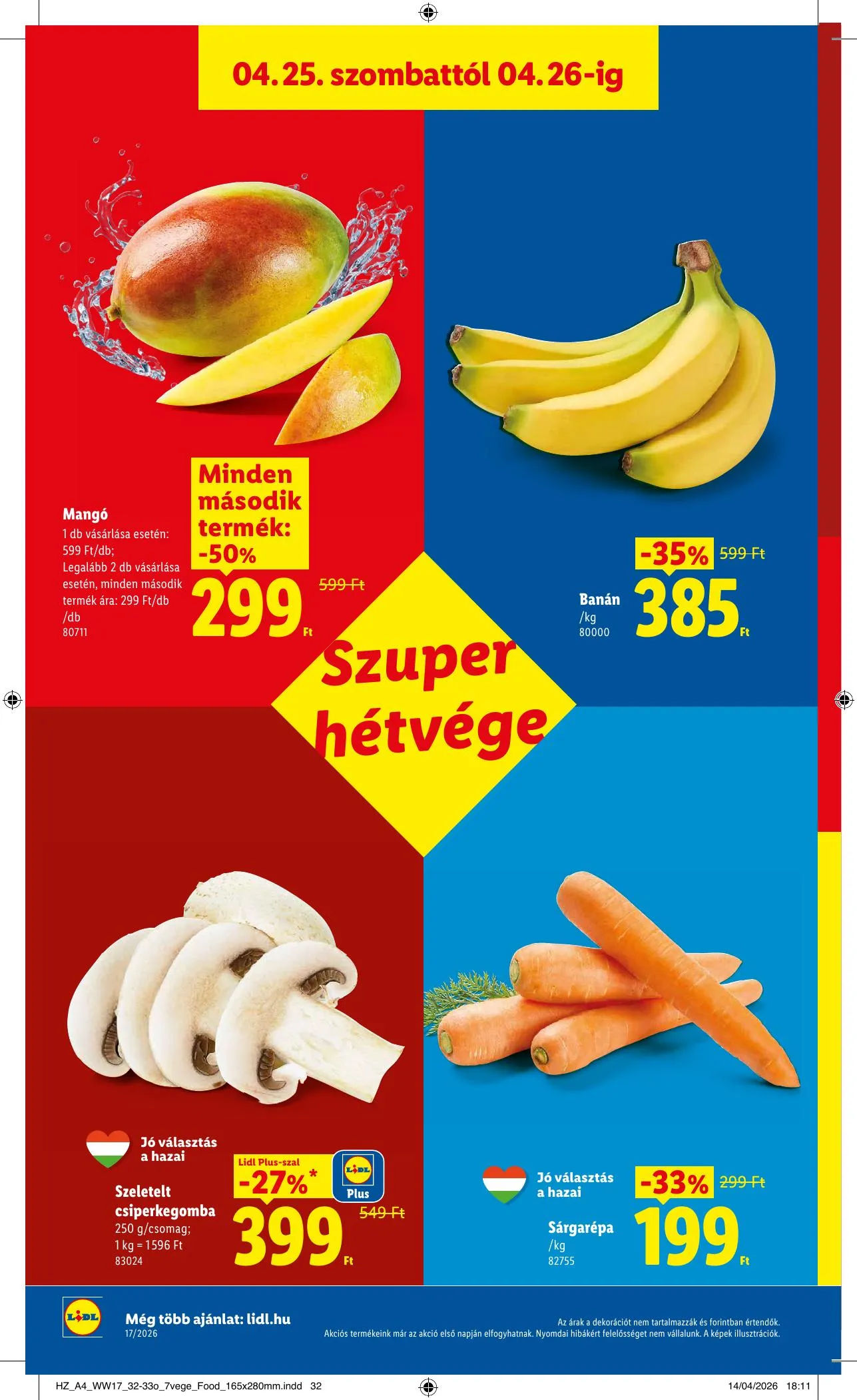 Lidl akciós újság 04.23–04.29 – 38. oldal