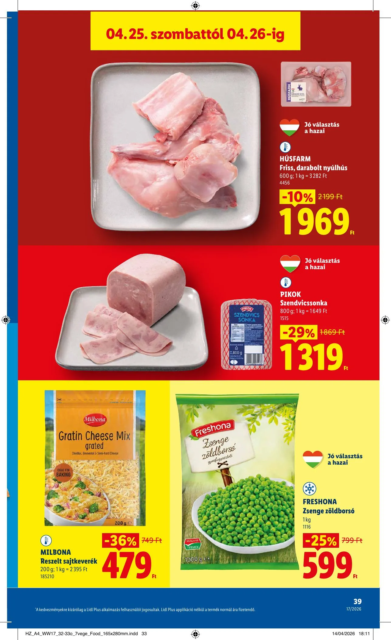 Lidl akciós újság 04.23–04.29 – 39. oldal