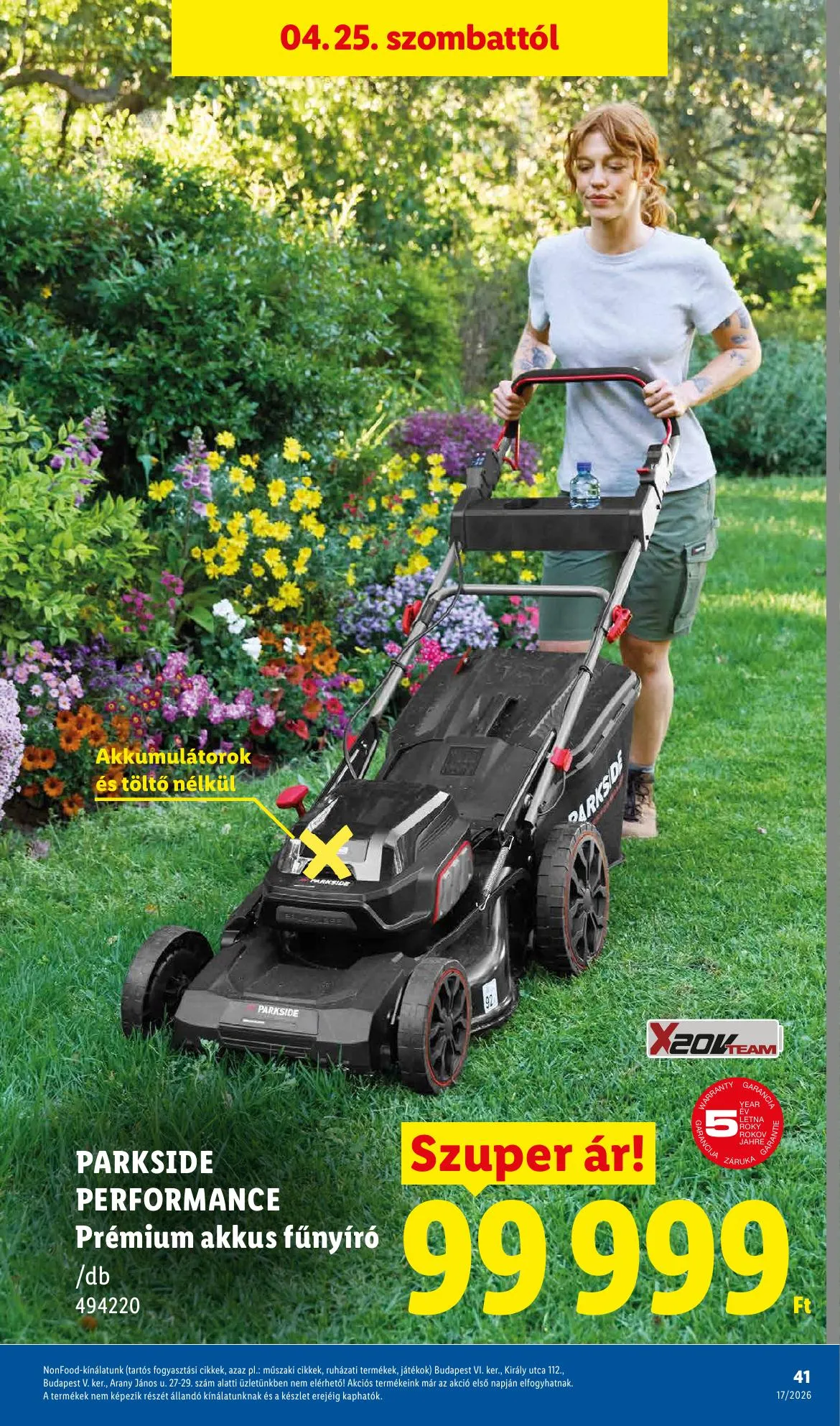 Lidl akciós újság 04.23–04.29 – 41. oldal