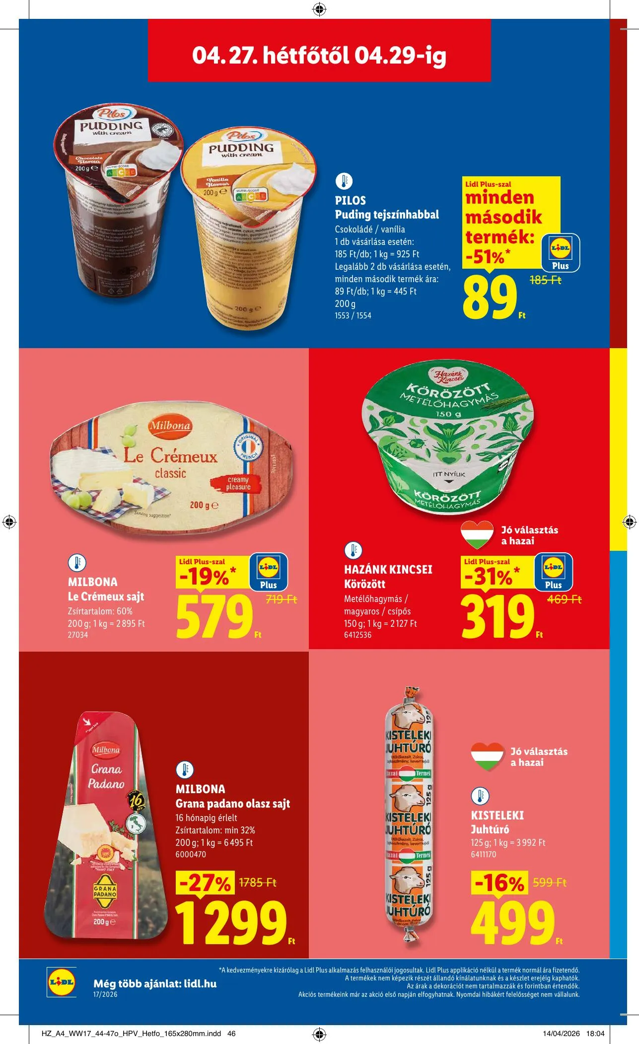 Lidl akciós újság 04.23–04.29 – 56. oldal