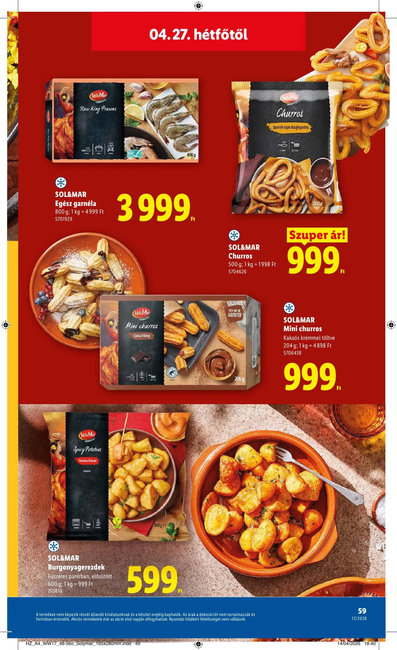 Lidl akciós újság 04.23–04.29 – 59. oldal