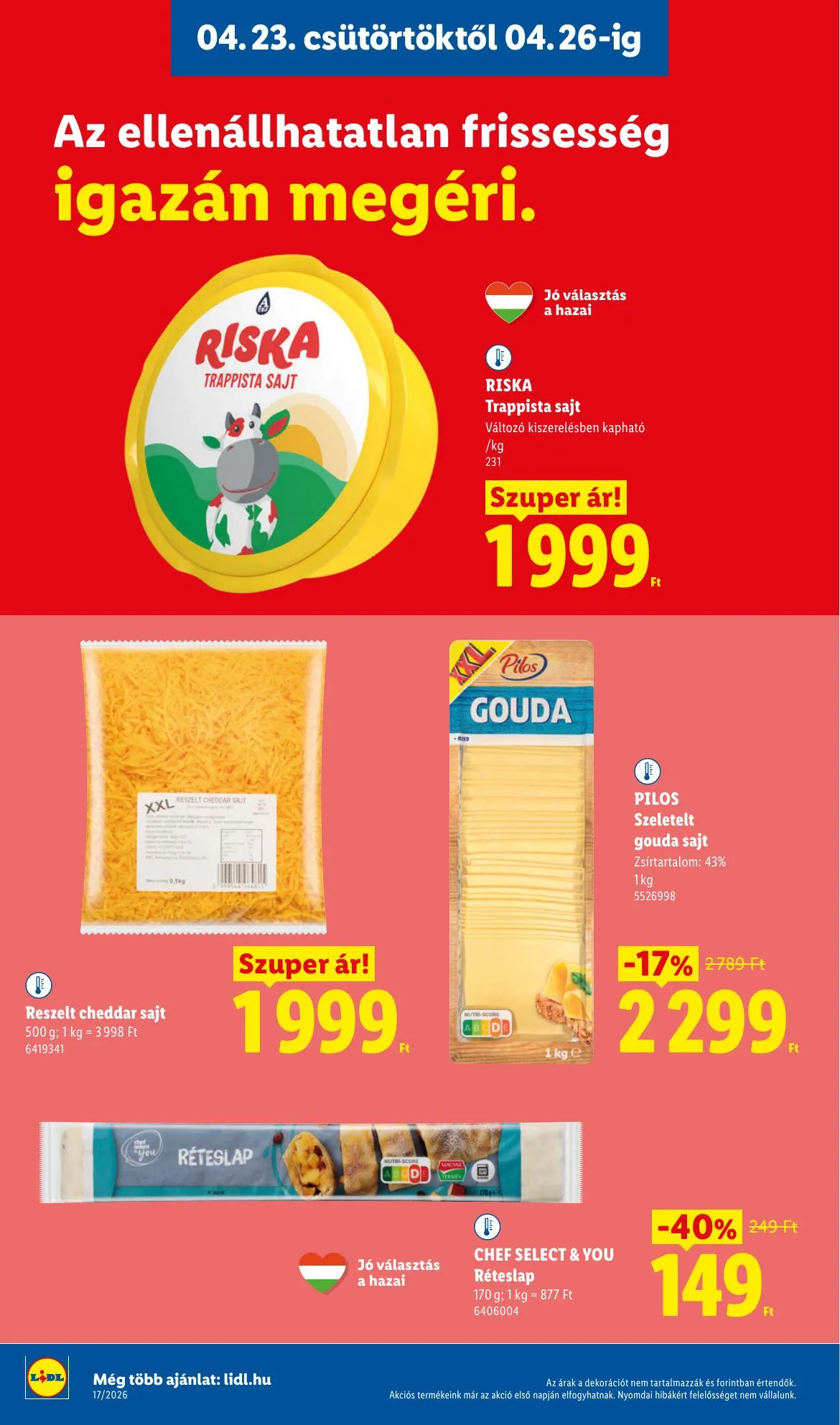 Lidl akciós újság 04.23–04.29 – 6. oldal