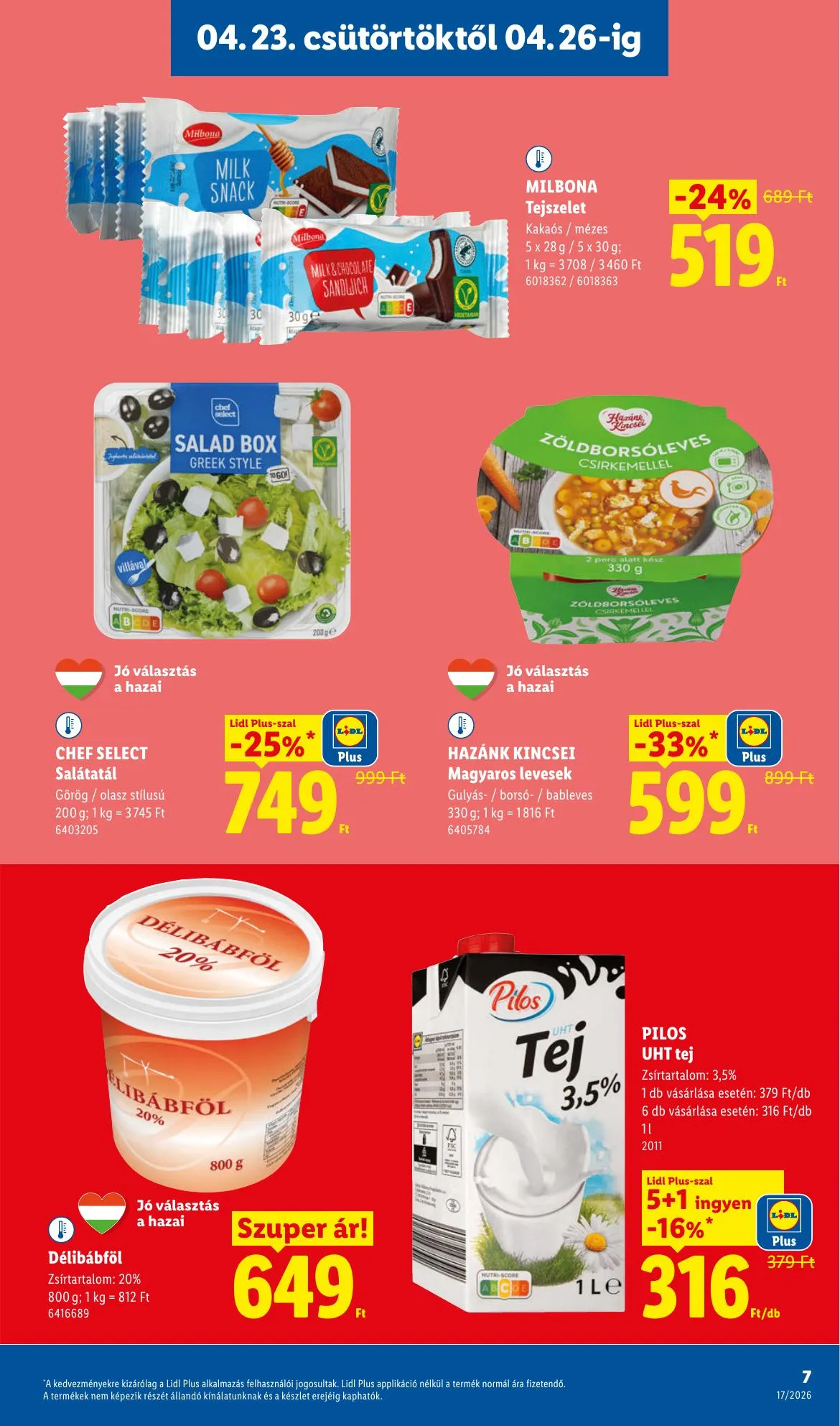Lidl akciós újság 04.23–04.29 – 7. oldal