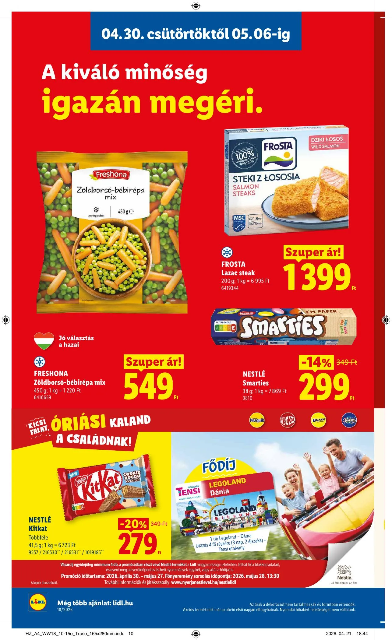 Lidl akciós újság 04.30–05.06 – 10. oldal