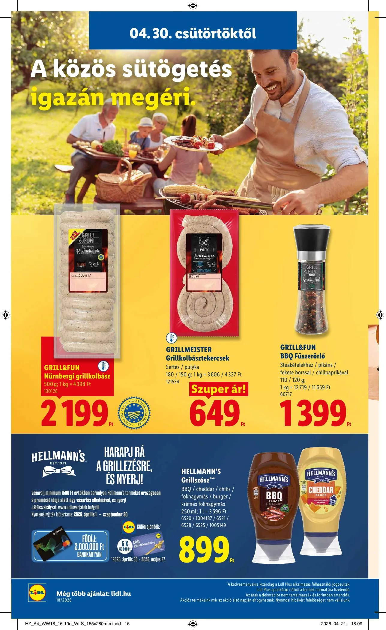 Lidl akciós újság 04.30–05.06 – 16. oldal
