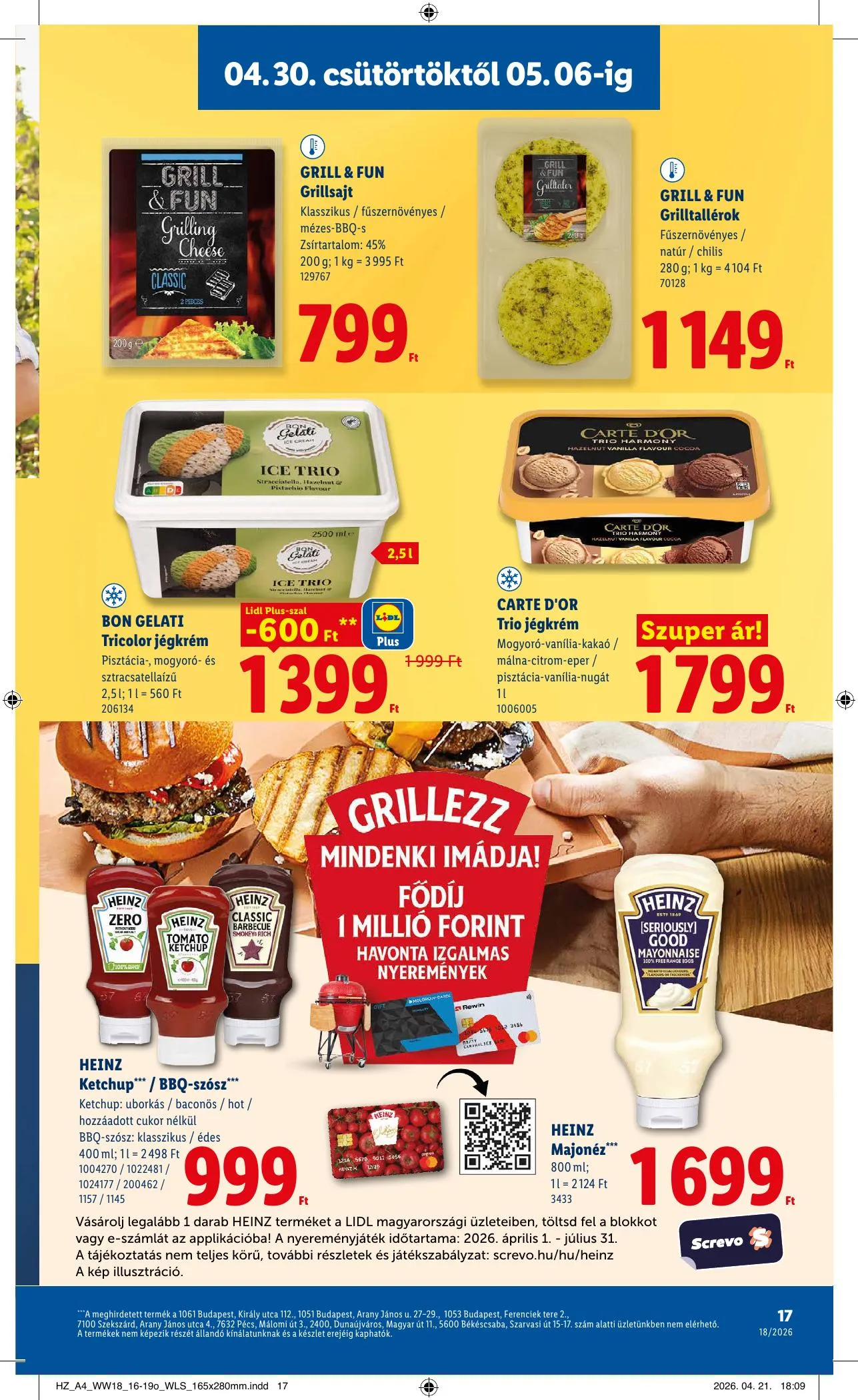 Lidl akciós újság 04.30–05.06 – 17. oldal