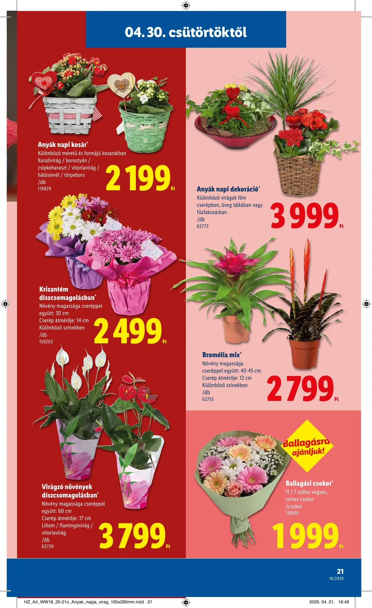 Lidl akciós újság 04.30–05.06 – 21. oldal