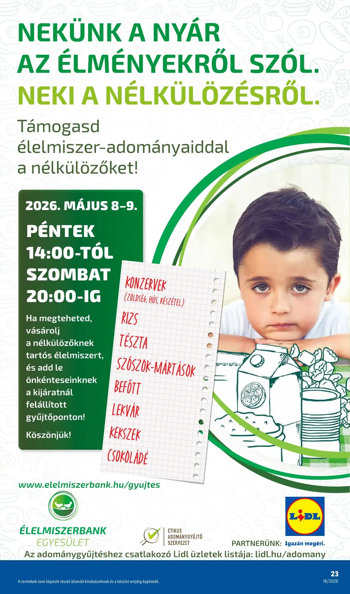 Lidl akciós újság 04.30–05.06 – 23. oldal