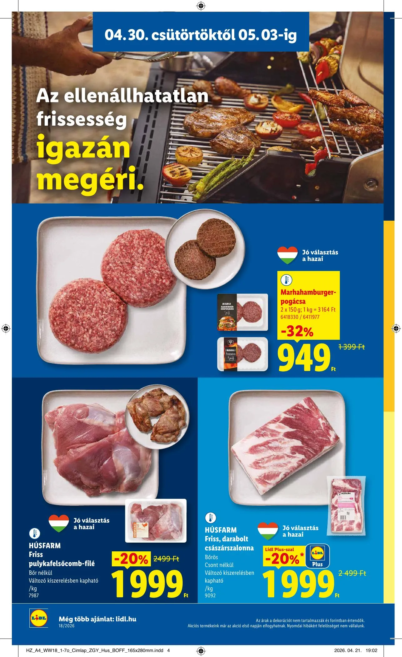 Lidl akciós újság 04.30–05.06 – 4. oldal