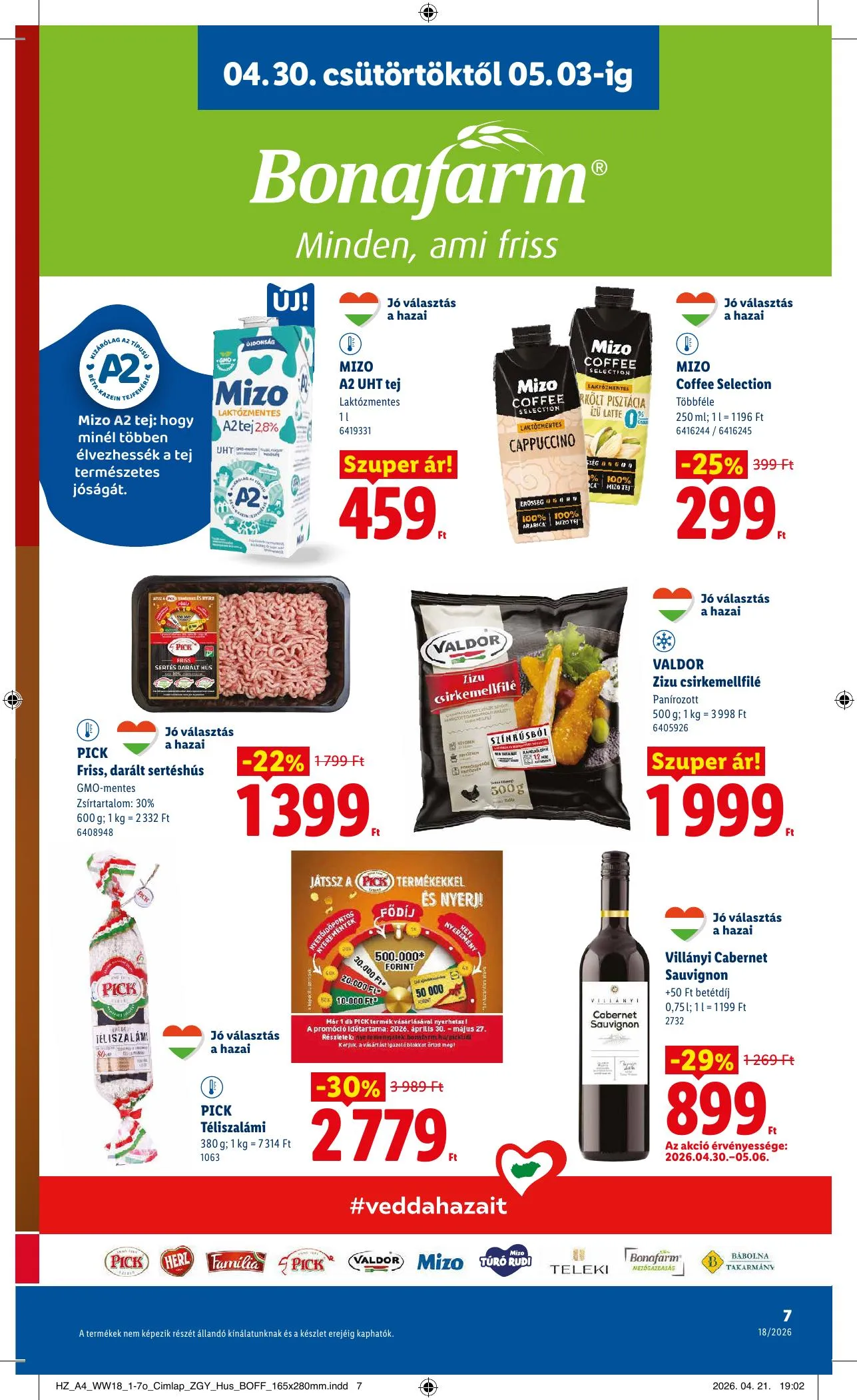 Lidl akciós újság 04.30–05.06 – 7. oldal