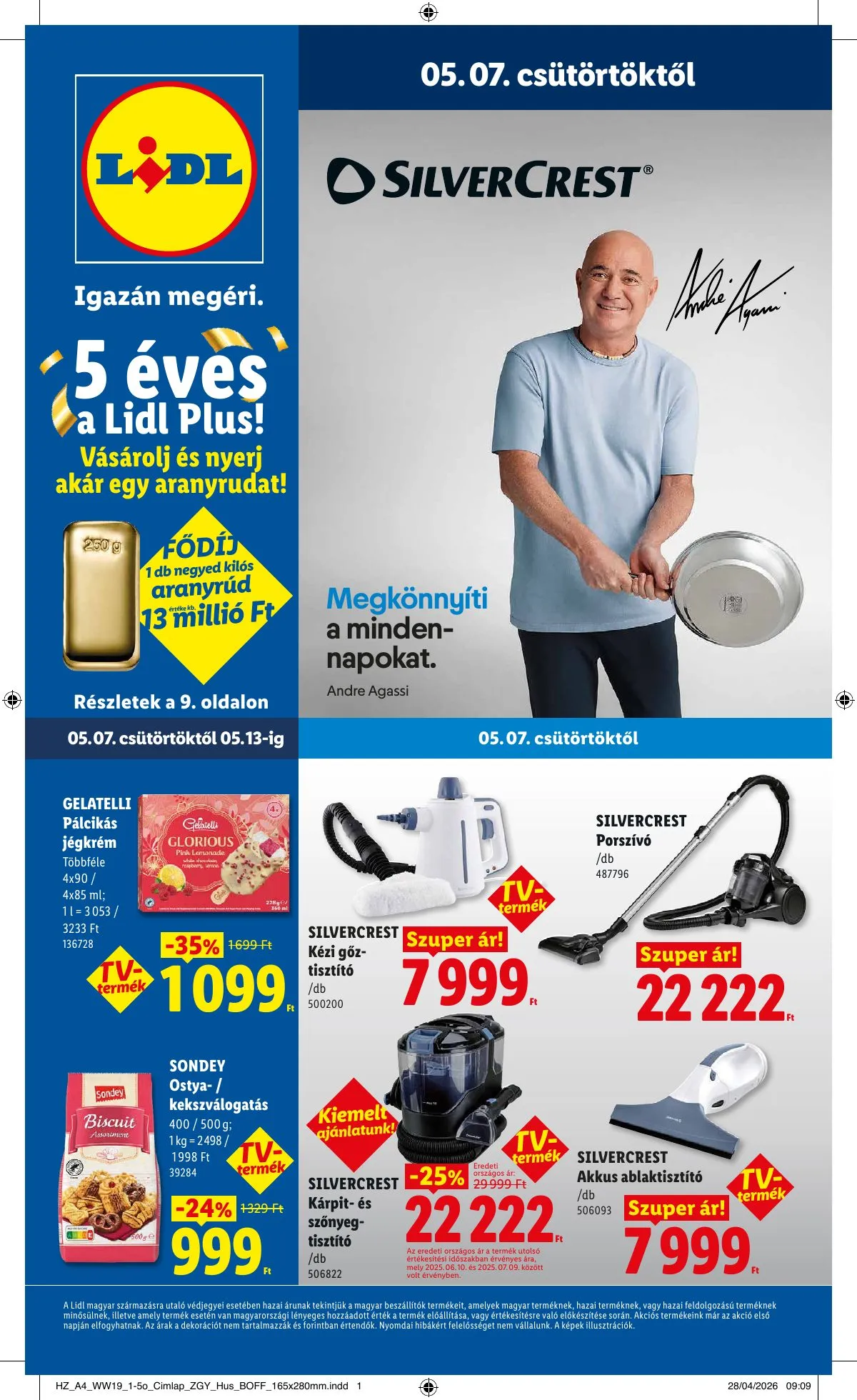 Lidl akciós újság 05.07–05.13