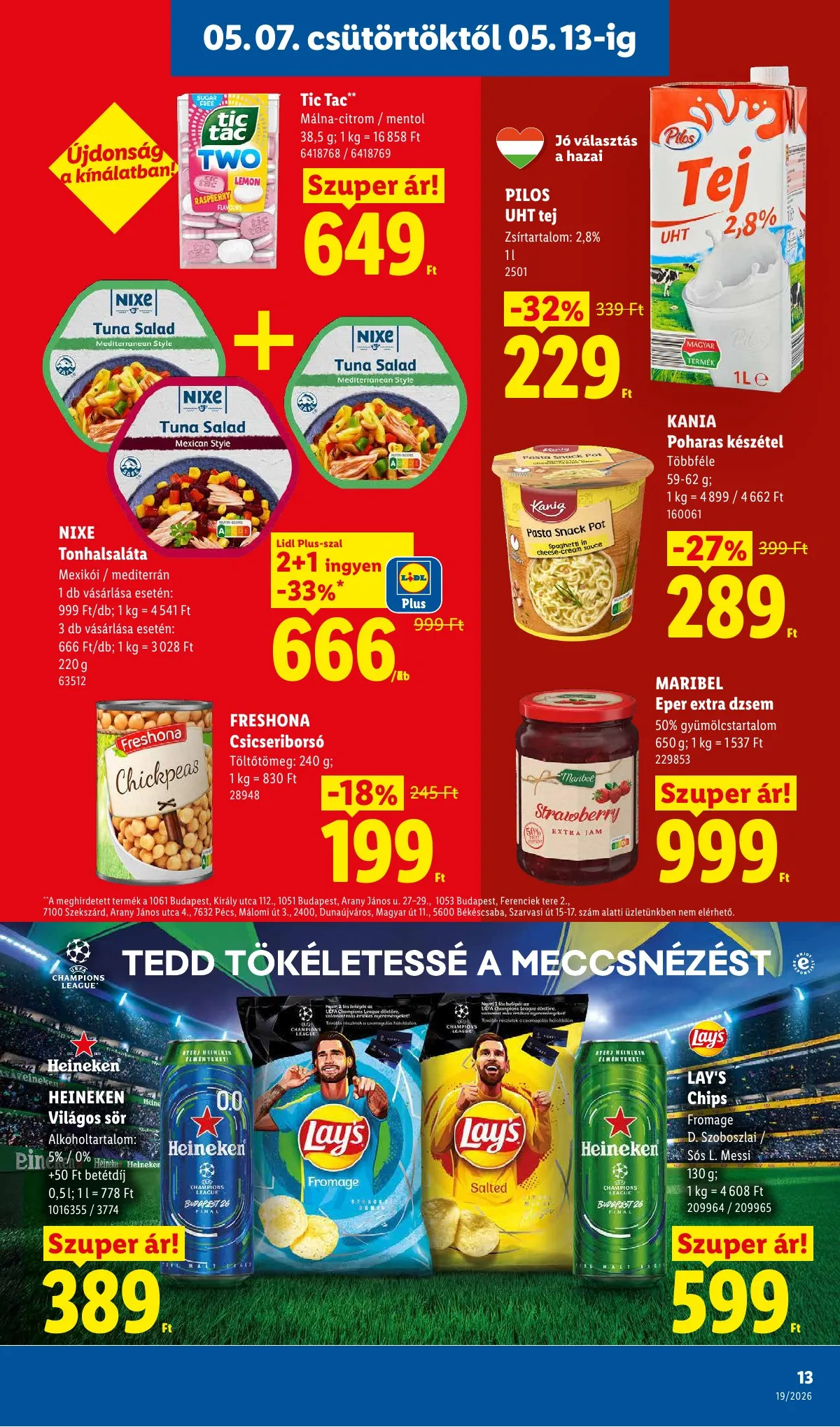Lidl akciós újság 05.07–05.13 – 13. oldal