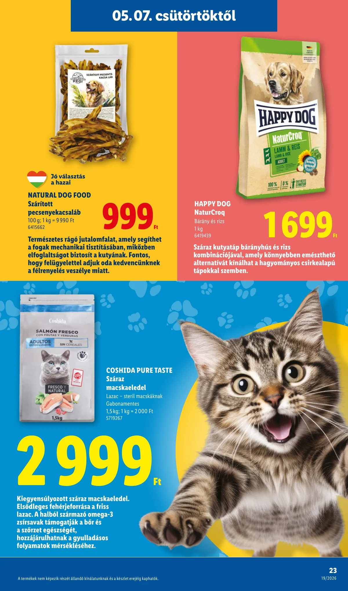 Lidl akciós újság 05.07–05.13 – 23. oldal