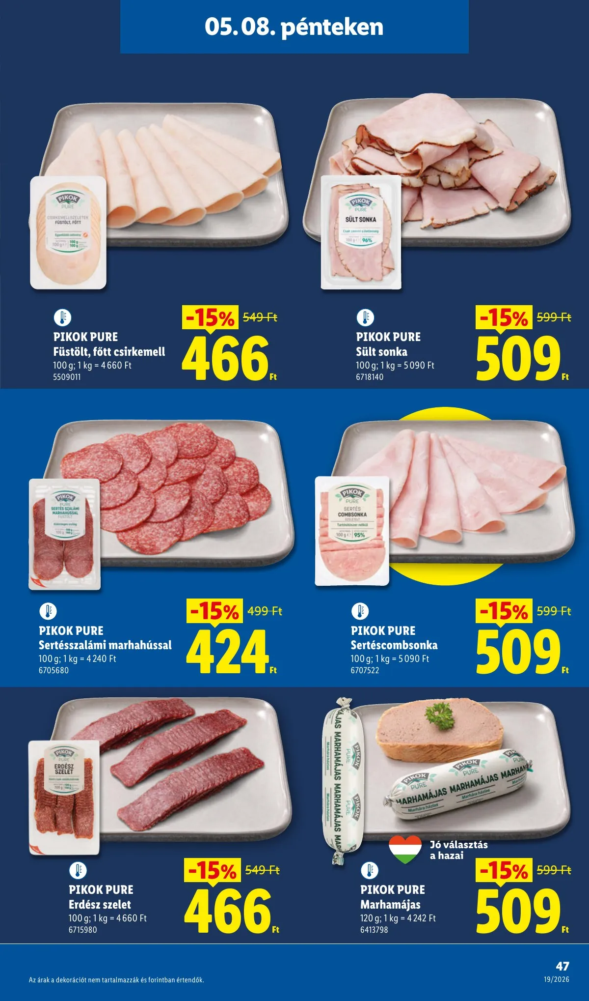 Lidl akciós újság 05.07–05.13 – 47. oldal