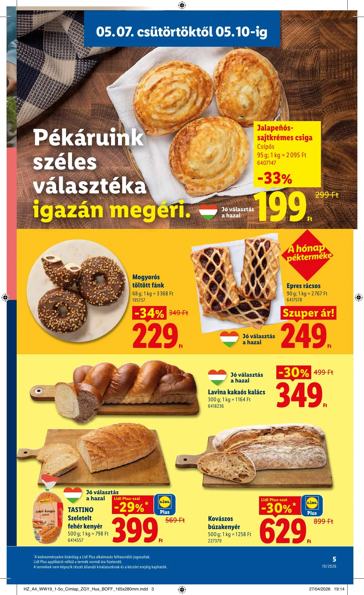 Lidl akciós újság 05.07–05.13 – 5. oldal