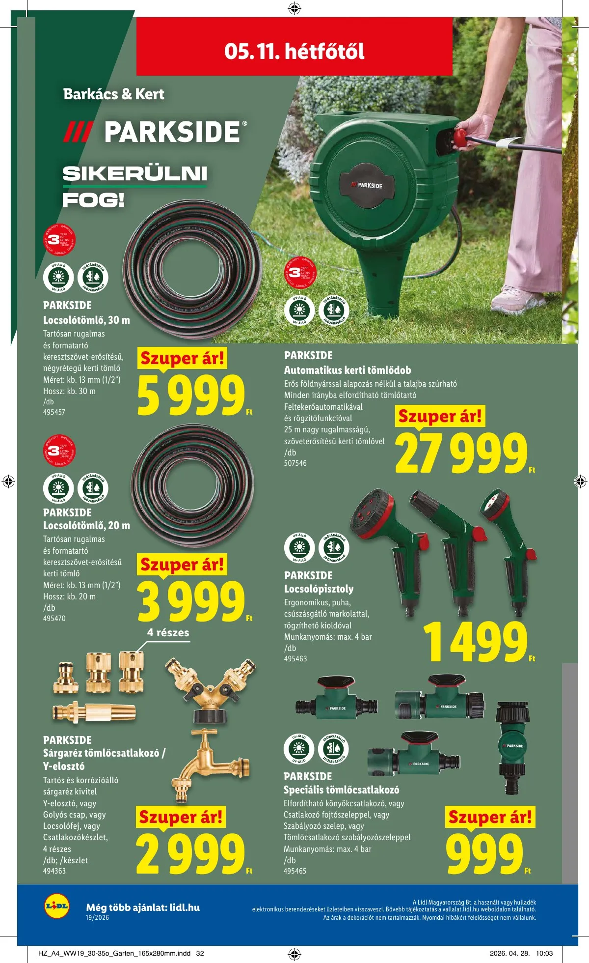 Lidl akciós újság 05.07–05.13 – 58. oldal