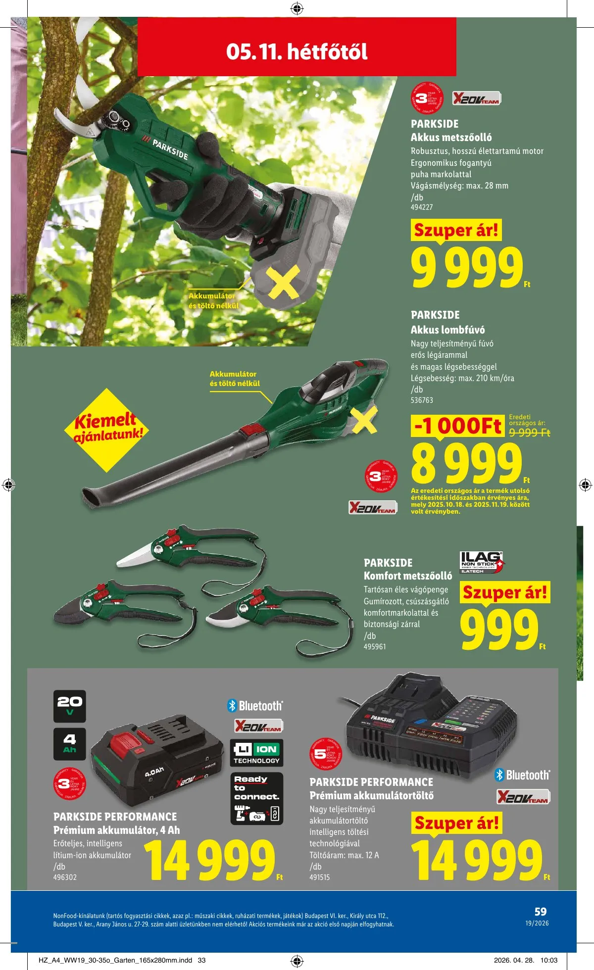 Lidl akciós újság 05.07–05.13 – 59. oldal