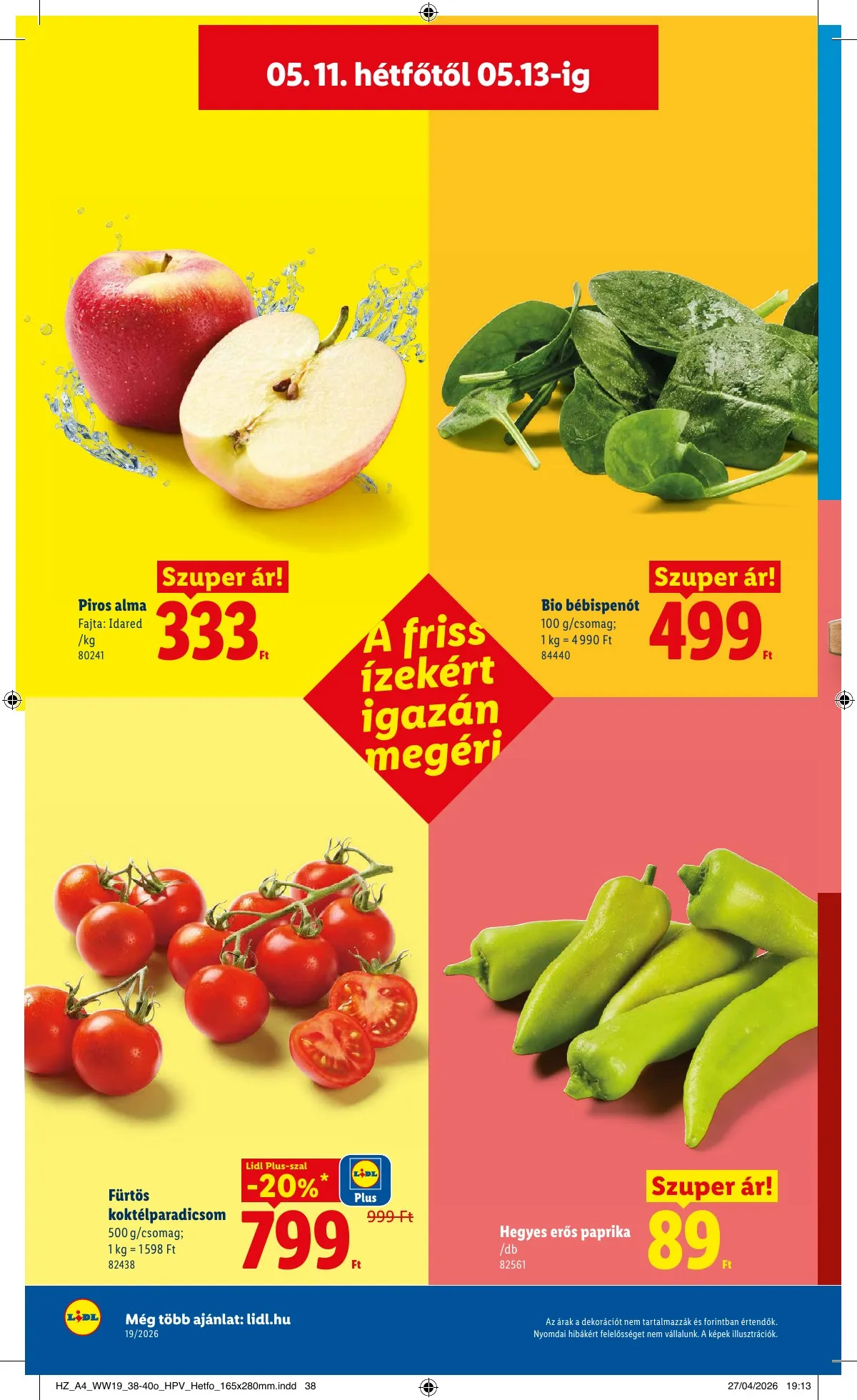 Lidl akciós újság 05.07–05.13 – 64. oldal