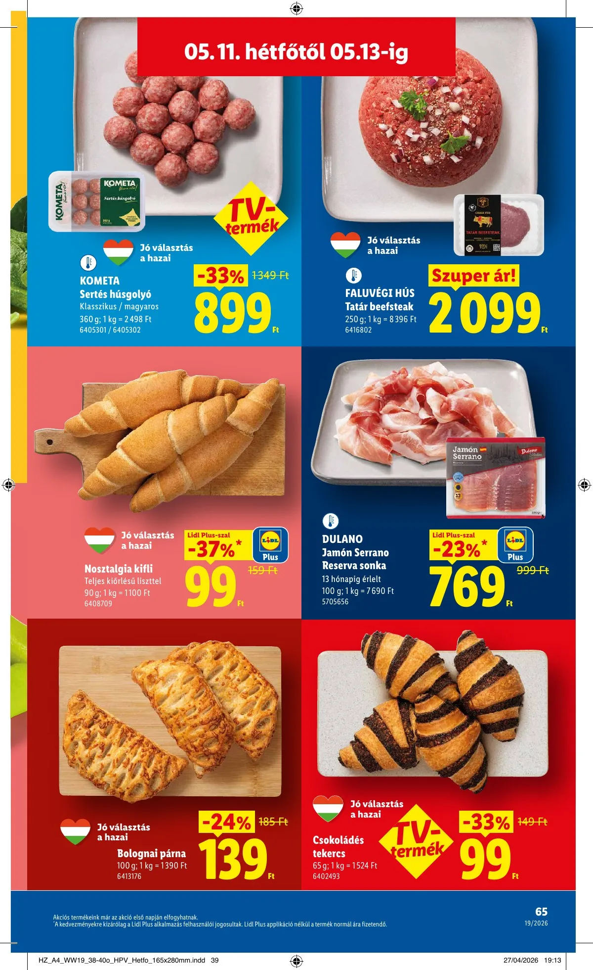 Lidl akciós újság 05.07–05.13 – 65. oldal