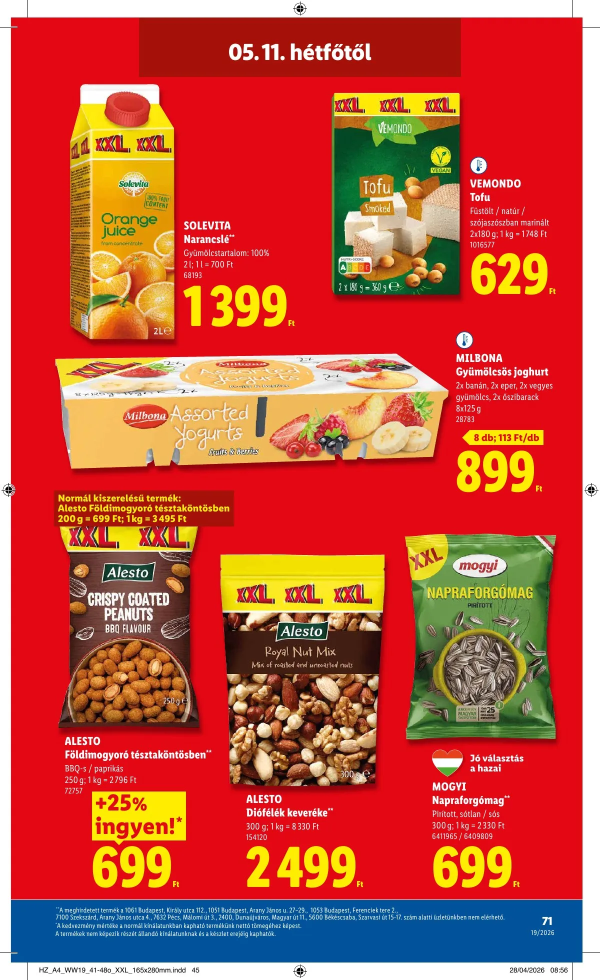 Lidl akciós újság 05.07–05.13 – 71. oldal