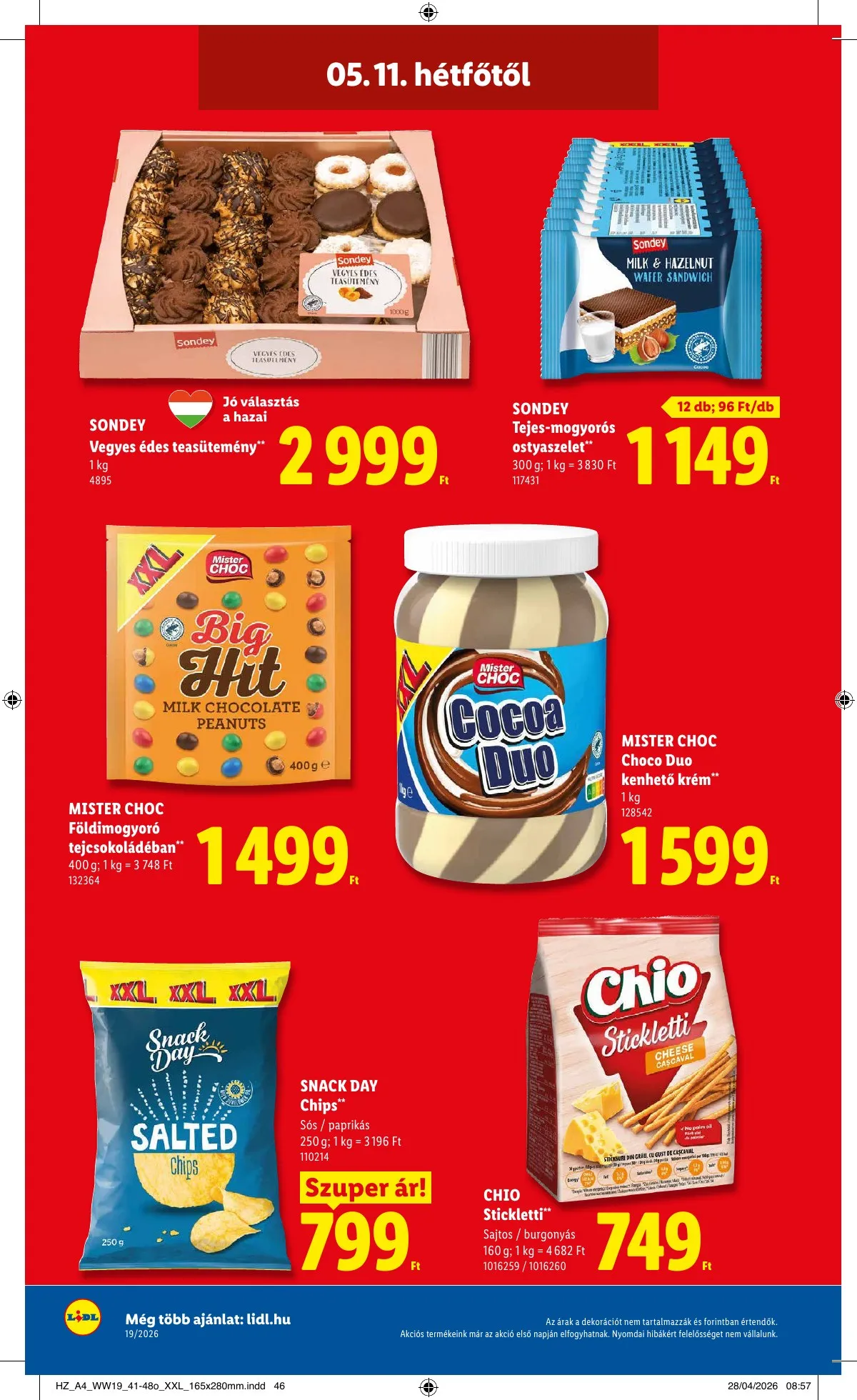 Lidl akciós újság 05.07–05.13 – 72. oldal