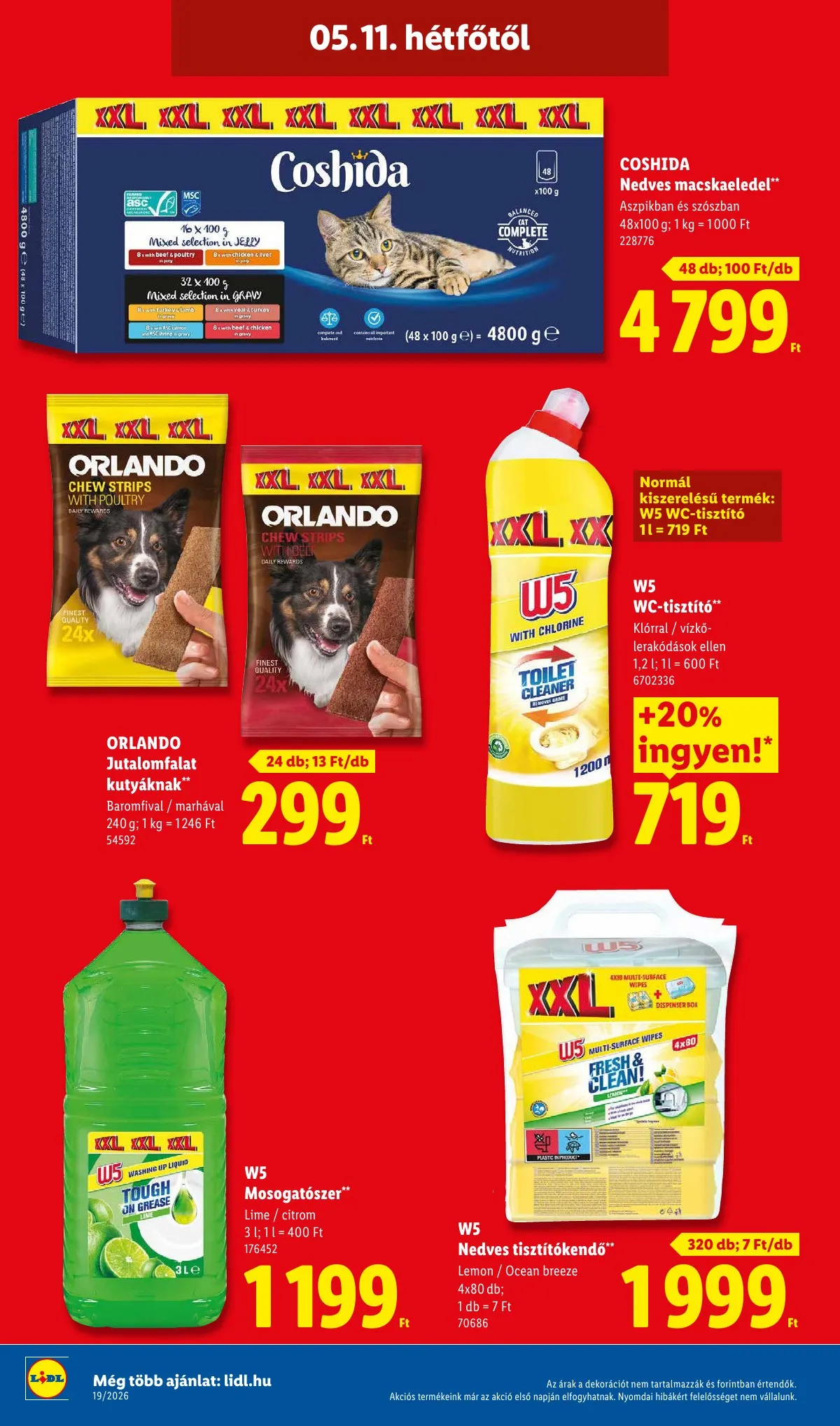 Lidl akciós újság 05.07–05.13 – 74. oldal