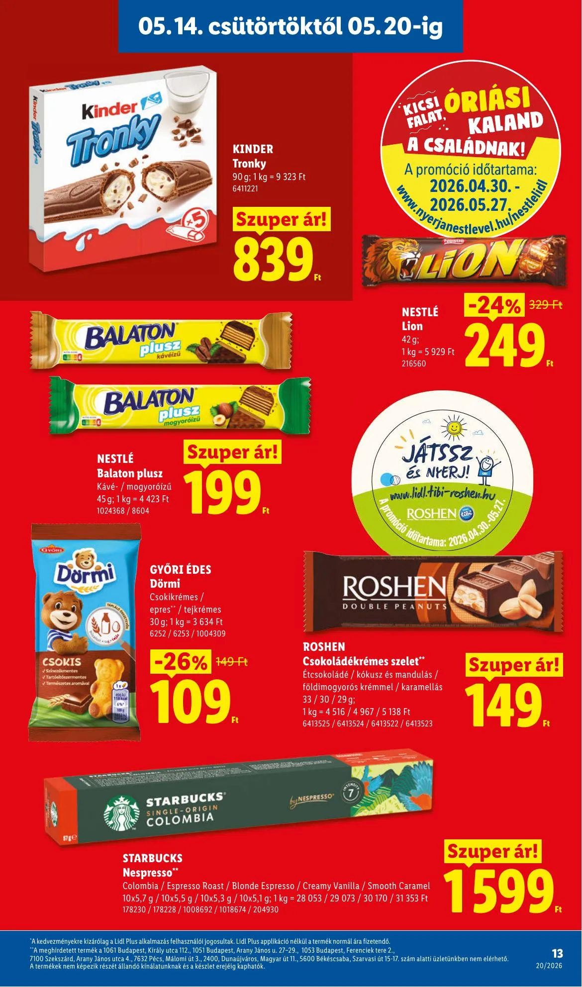 Lidl akciós újság 05.14–05.20 – 13. oldal
