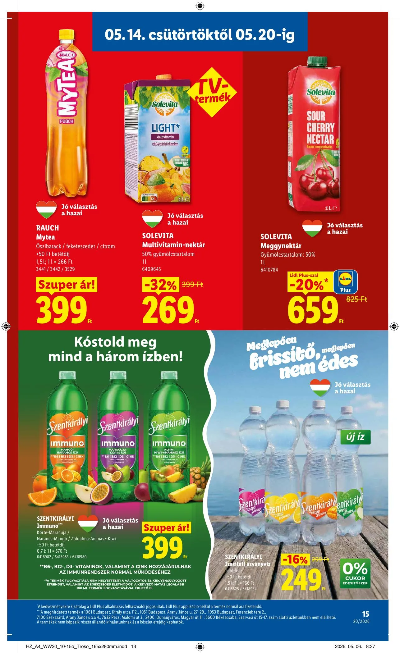 Lidl akciós újság 05.14–05.20 – 15. oldal