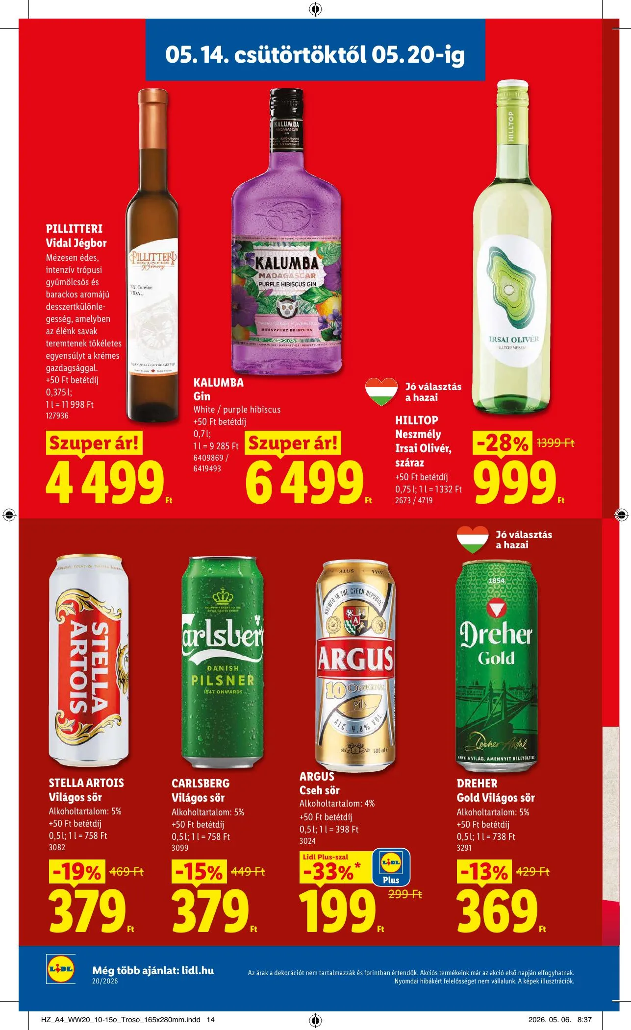 Lidl akciós újság 05.14–05.20 – 16. oldal