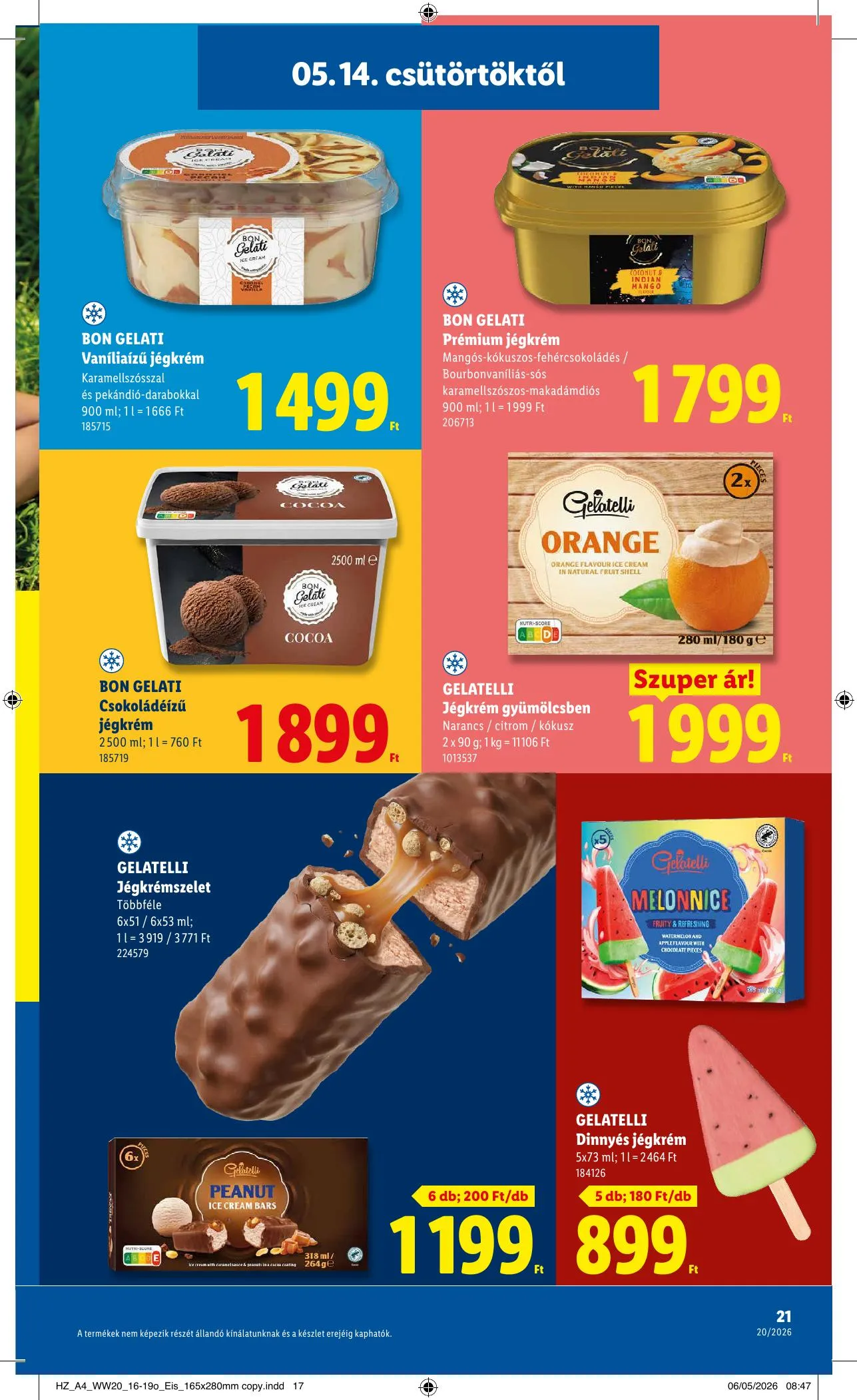 Lidl akciós újság 05.14–05.20 – 21. oldal