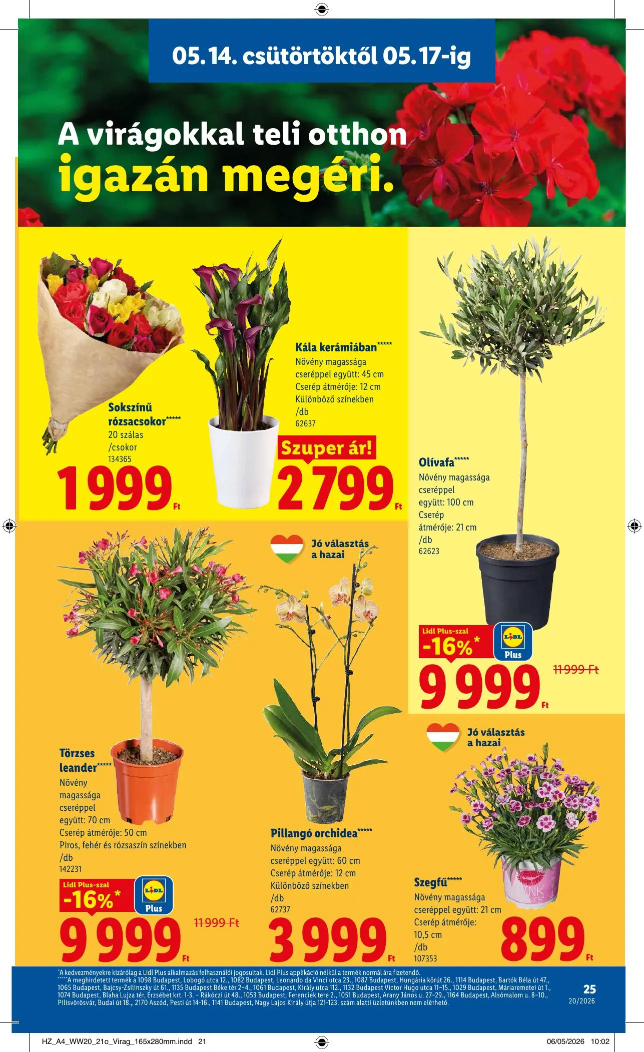 Lidl akciós újság 05.14–05.20 – 25. oldal