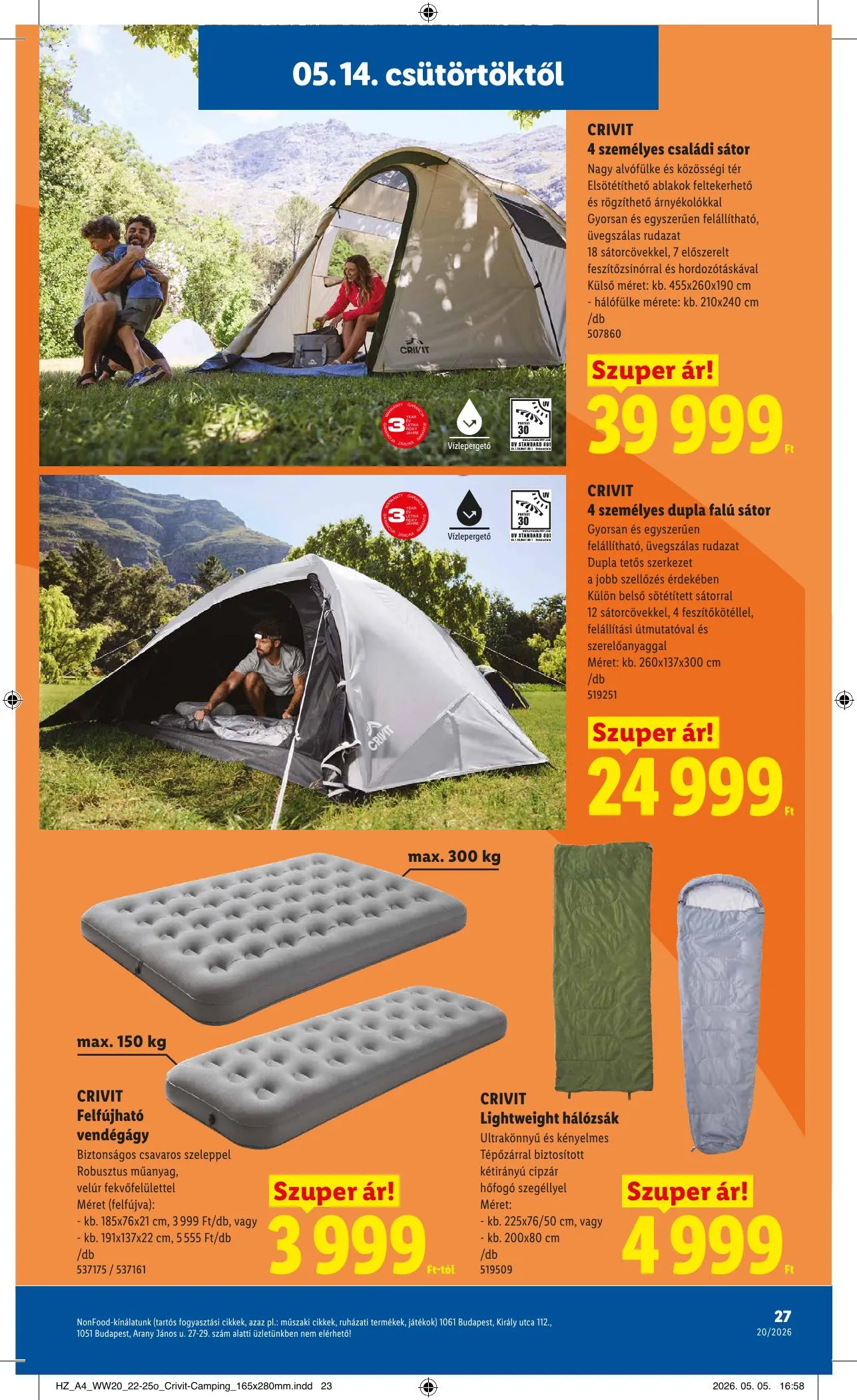 Lidl akciós újság 05.14–05.20 – 27. oldal