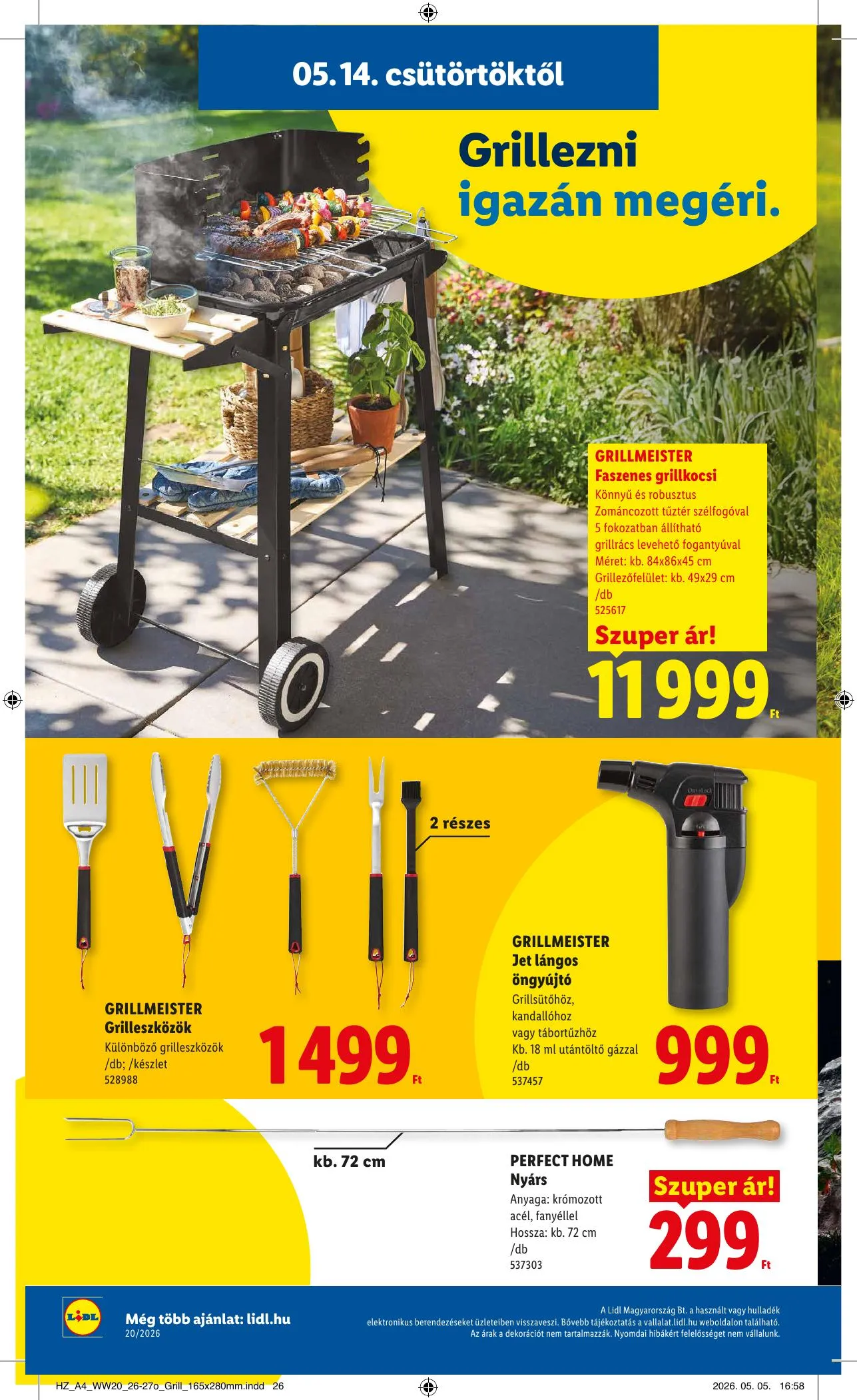 Lidl akciós újság 05.14–05.20 – 32. oldal