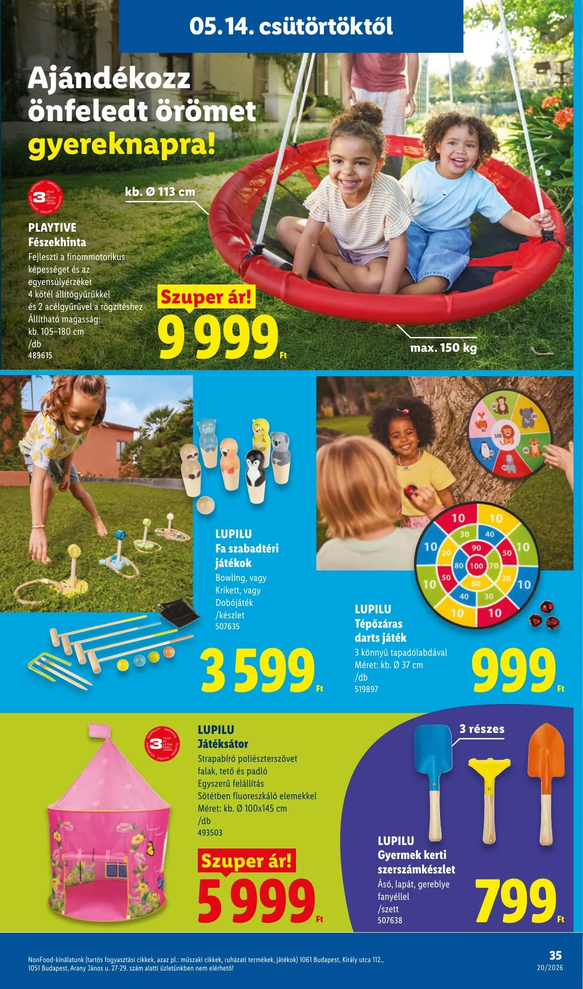 Lidl akciós újság 05.14–05.20 – 35. oldal