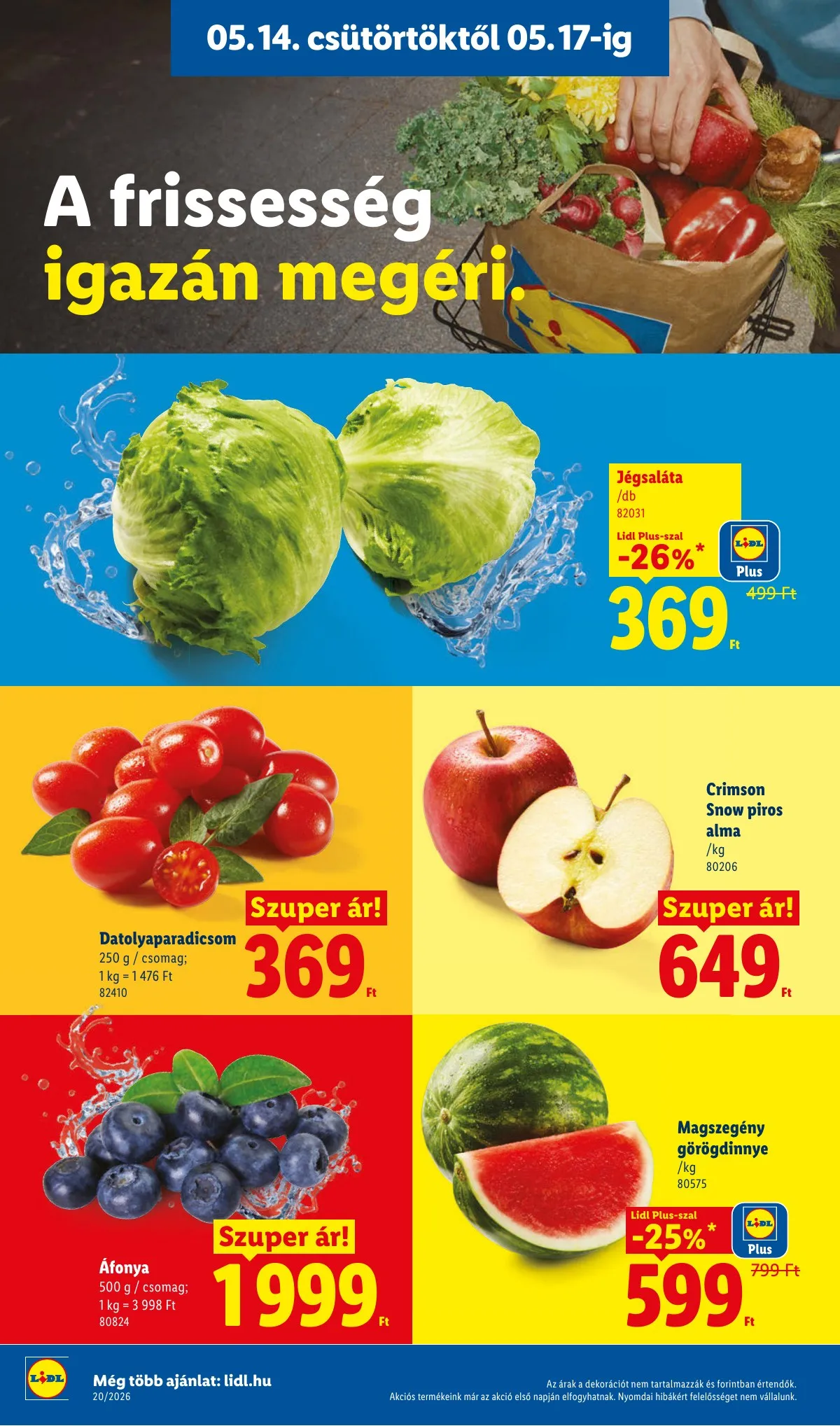 Lidl akciós újság 05.14–05.20 – 4. oldal