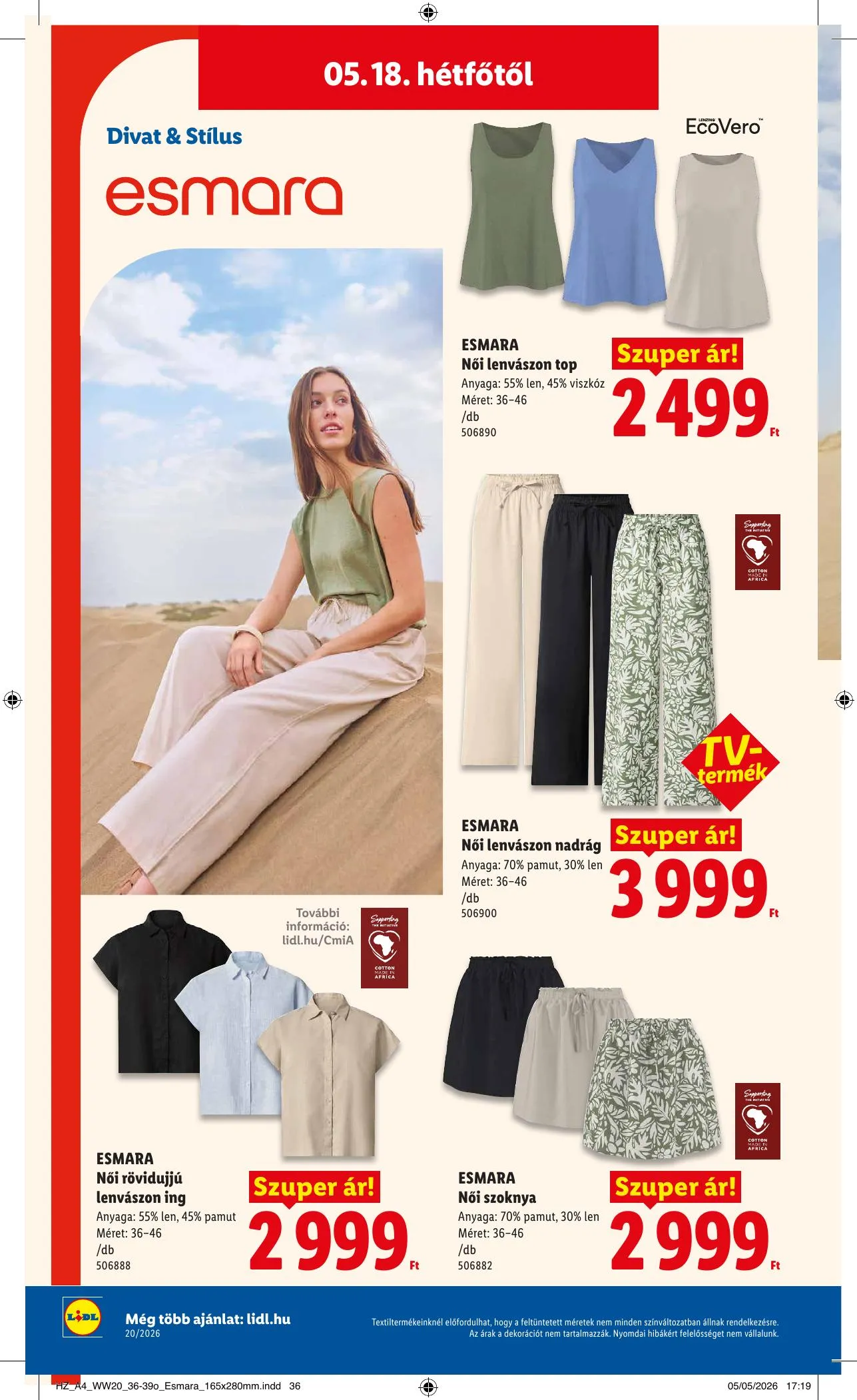 Lidl akciós újság 05.14–05.20 – 48. oldal