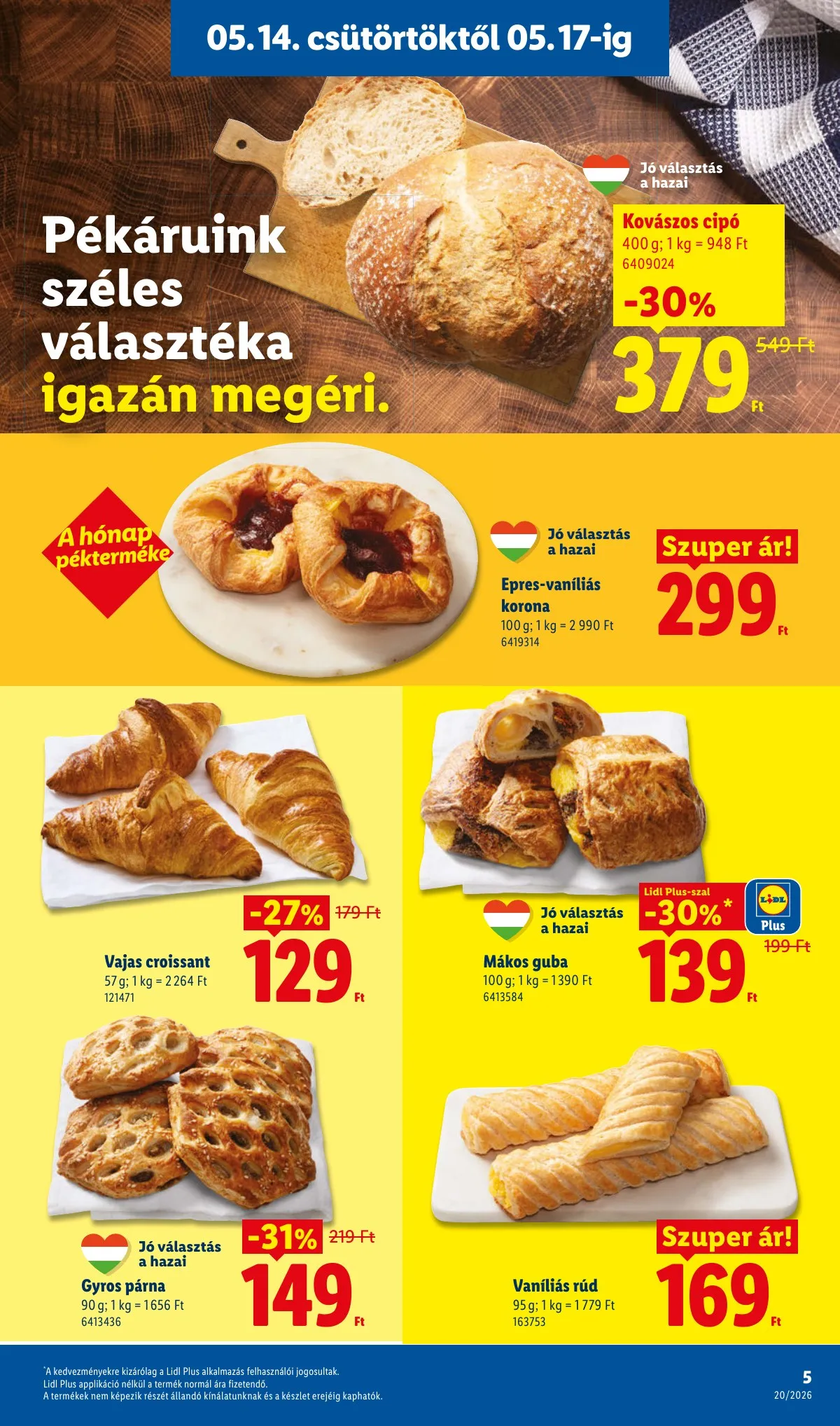 Lidl akciós újság 05.14–05.20 – 5. oldal