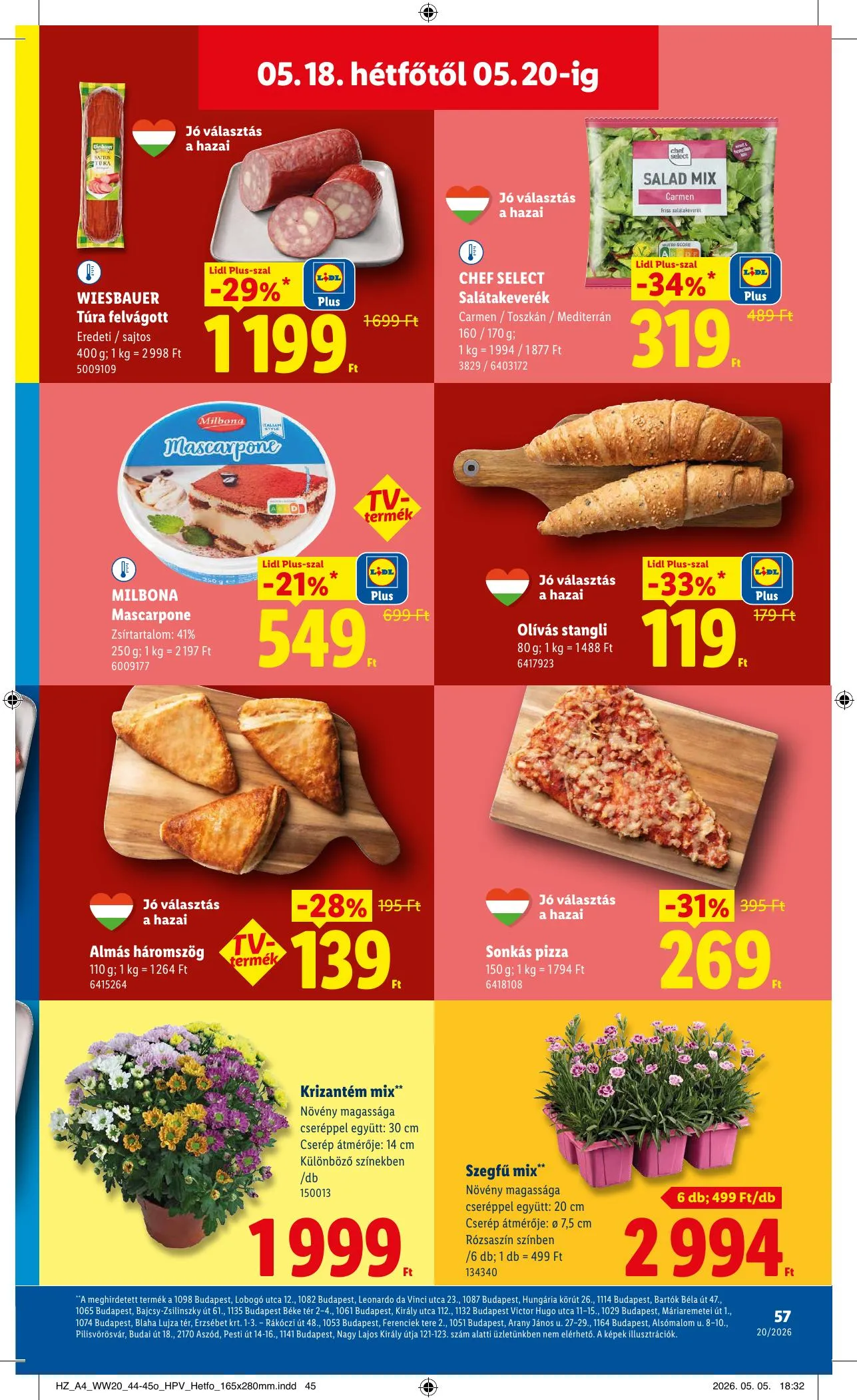 Lidl akciós újság 05.14–05.20 – 57. oldal