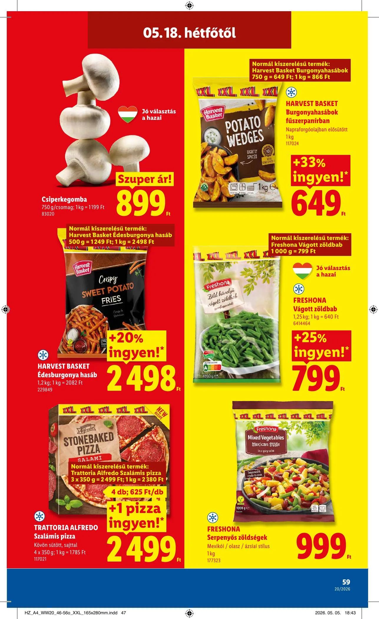 Lidl akciós újság 05.14–05.20 – 59. oldal